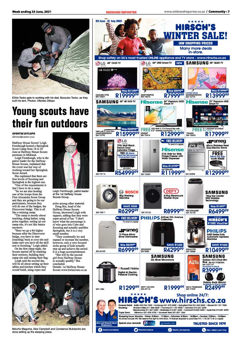 Midrand Reporter 25 June 2021 page 7
