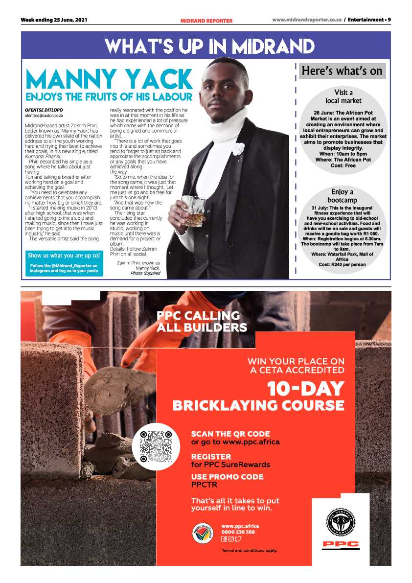 Midrand Reporter 25 June 2021 page 9