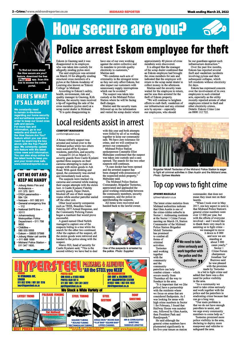 Midrand Reporter 25 March 2022 page 2