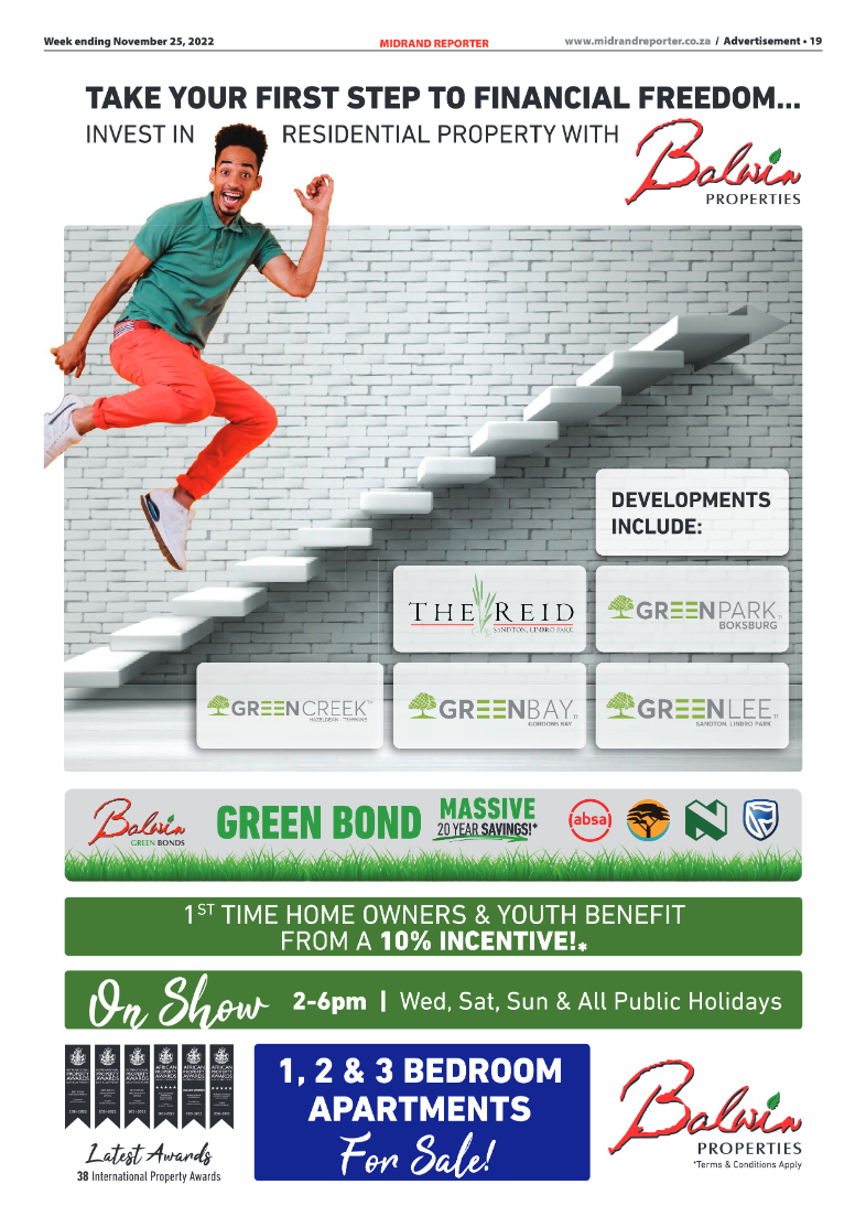 Midrand Reporter 25 Nov 2022 page 19