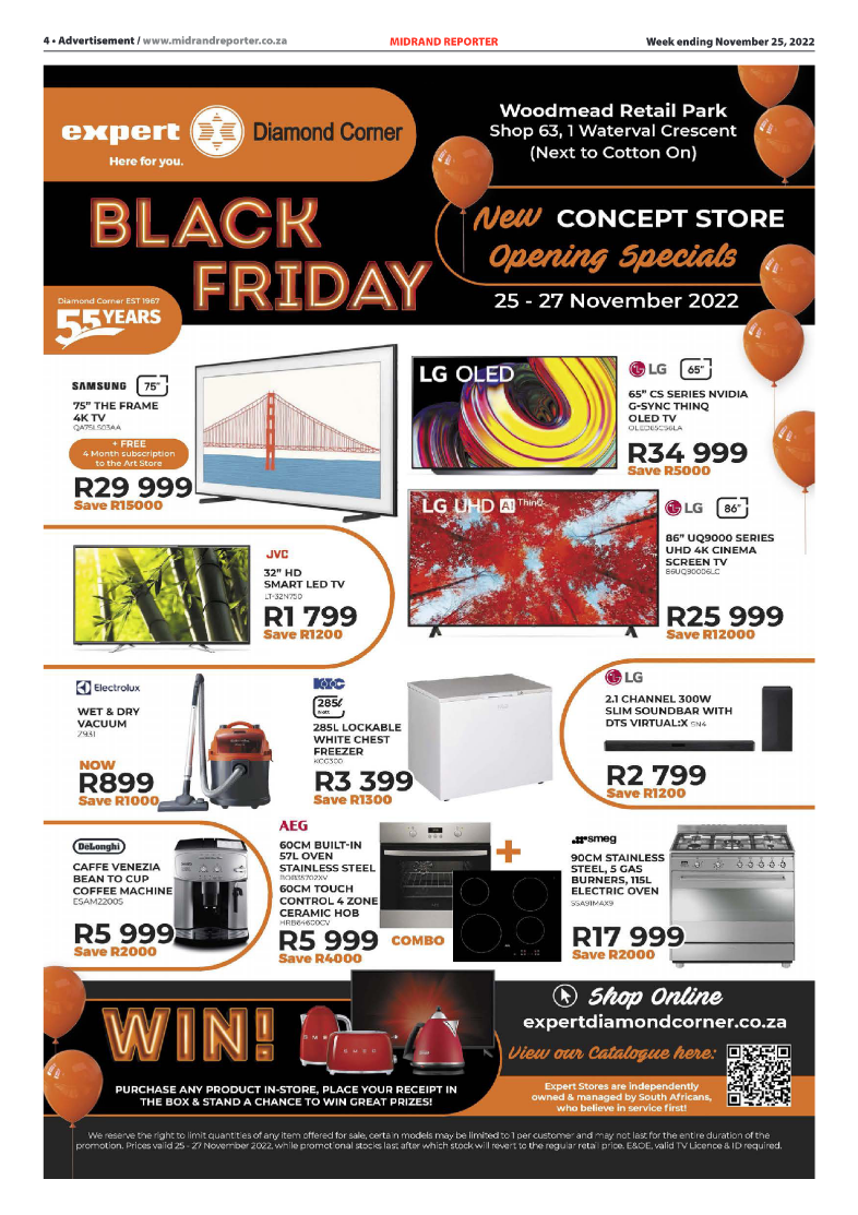 Midrand Reporter 25 Nov 2022 page 4