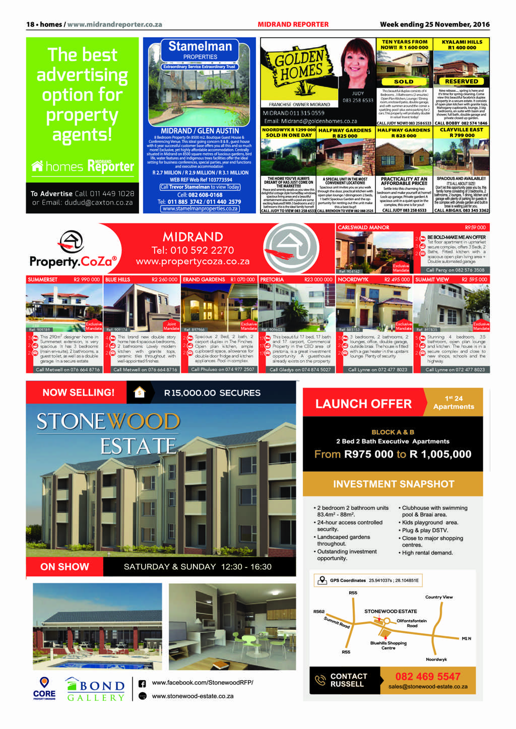 Midrand Reporter 25 November 2016 page 18