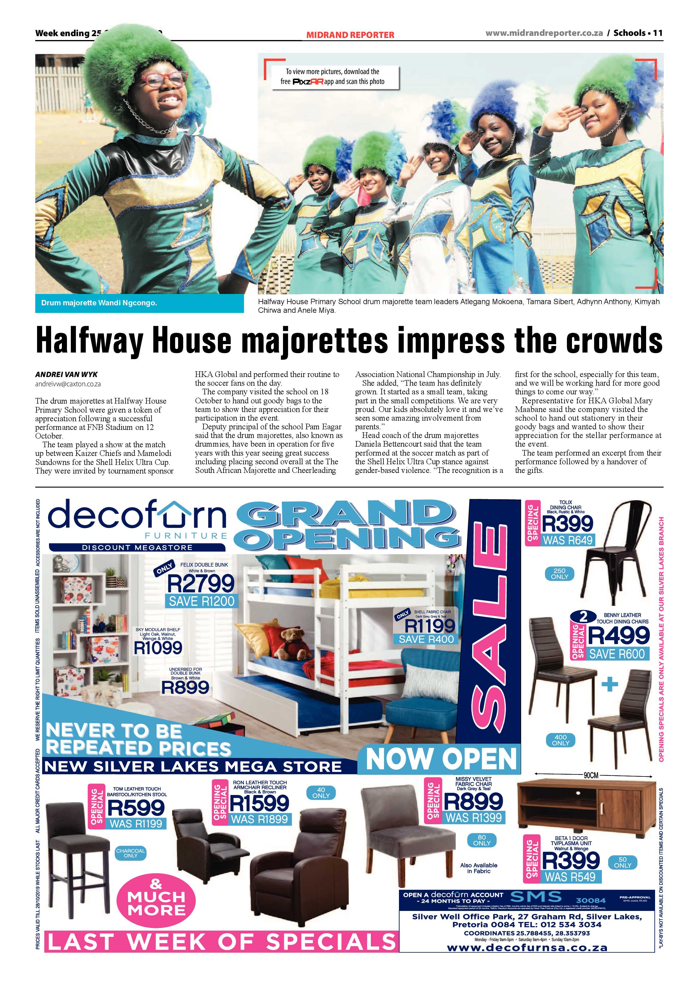 Midrand Reporter 25 October, 2019 page 11