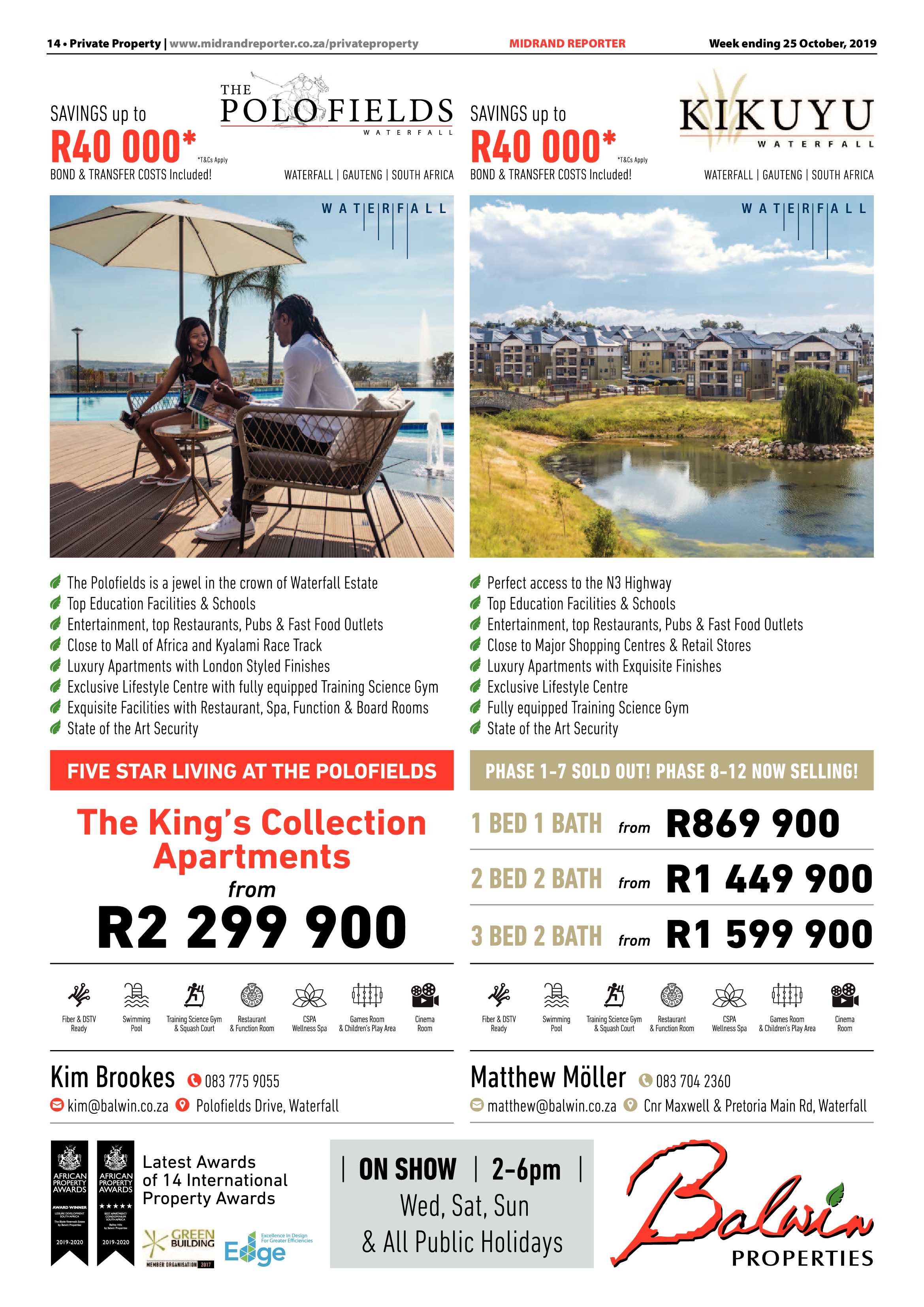 Midrand Reporter 25 October, 2019 page 14