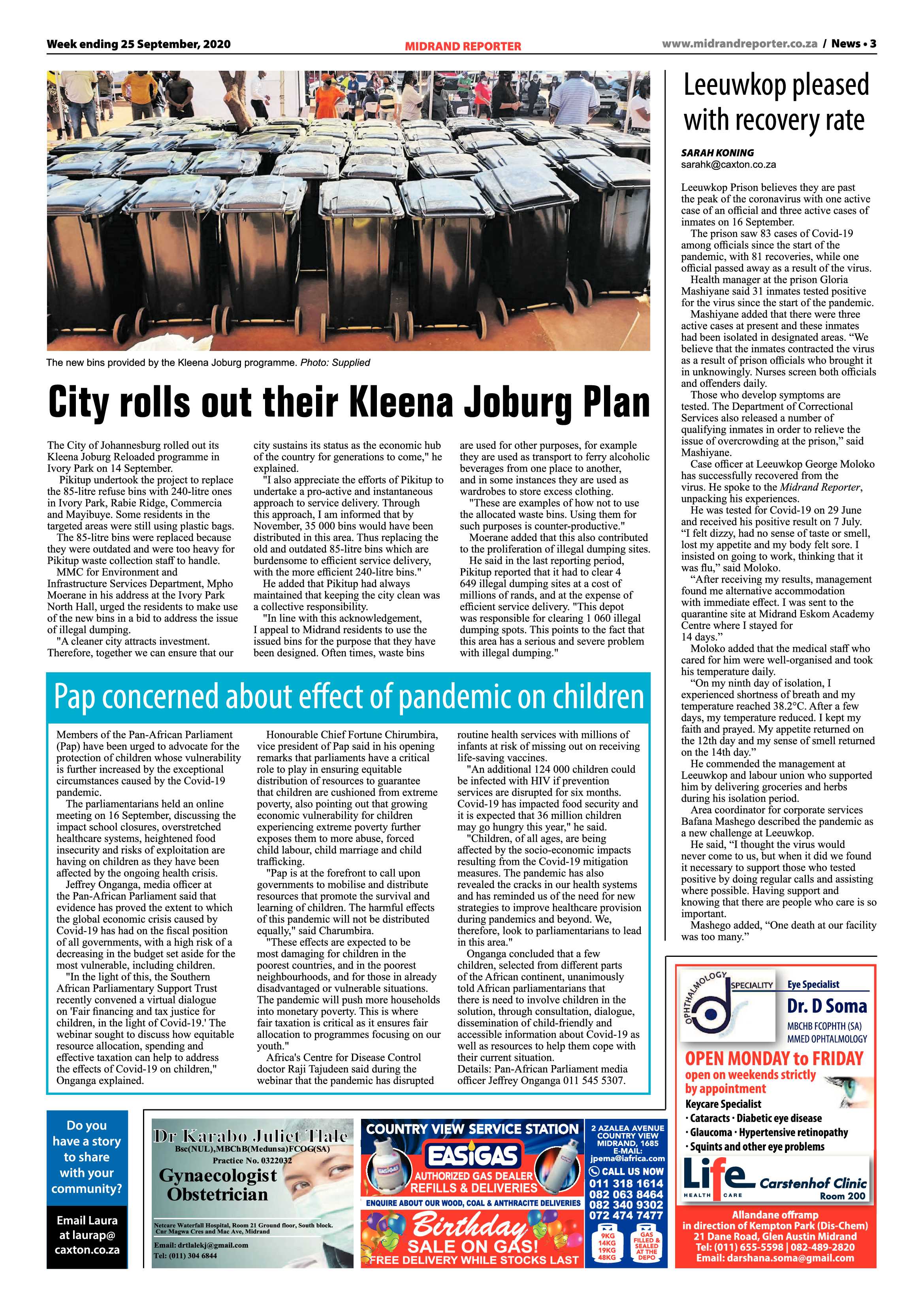 Midrand Reporter 25 September 2020 page 5