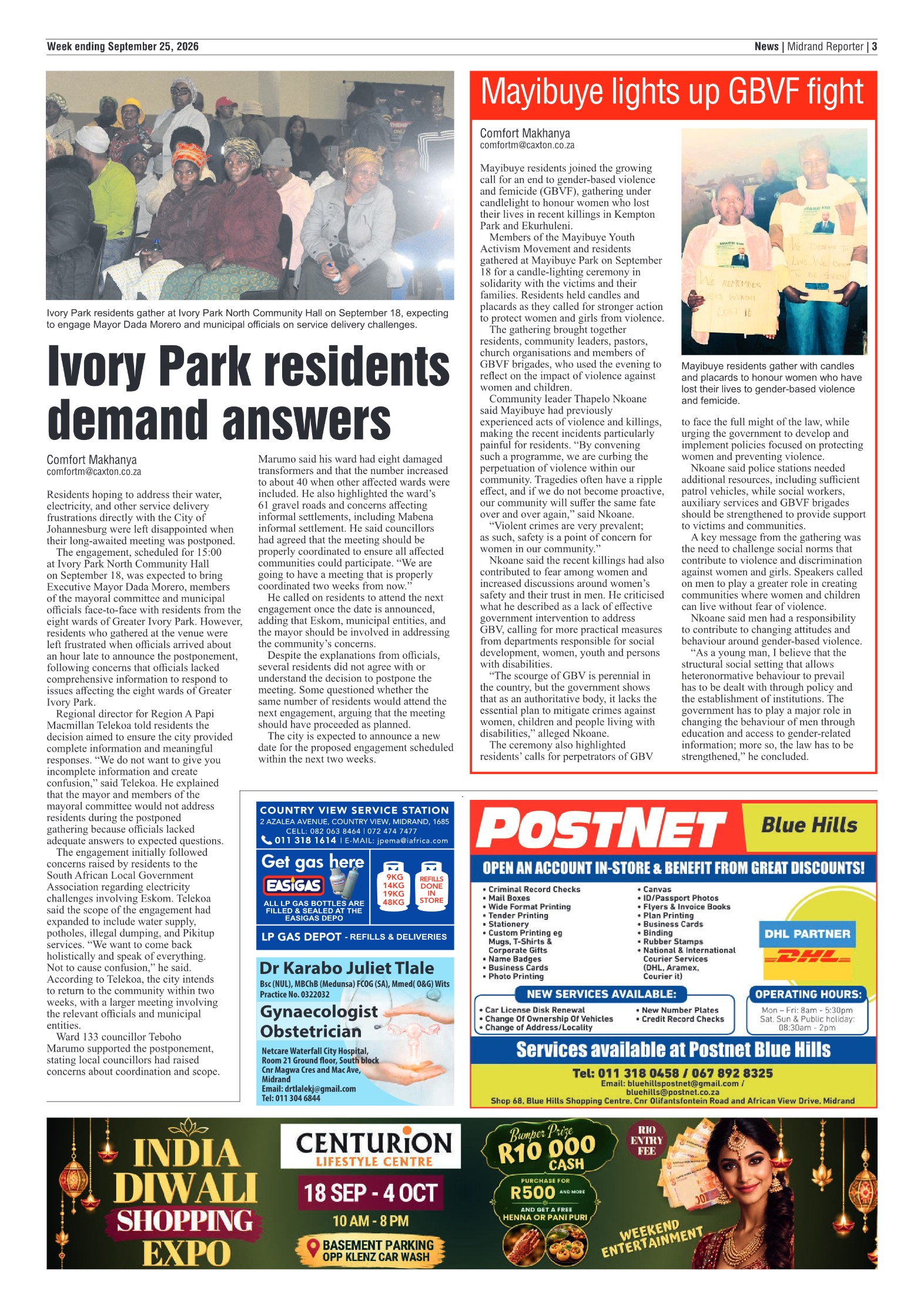 Midrand Reporter 25 September 2026 page 5