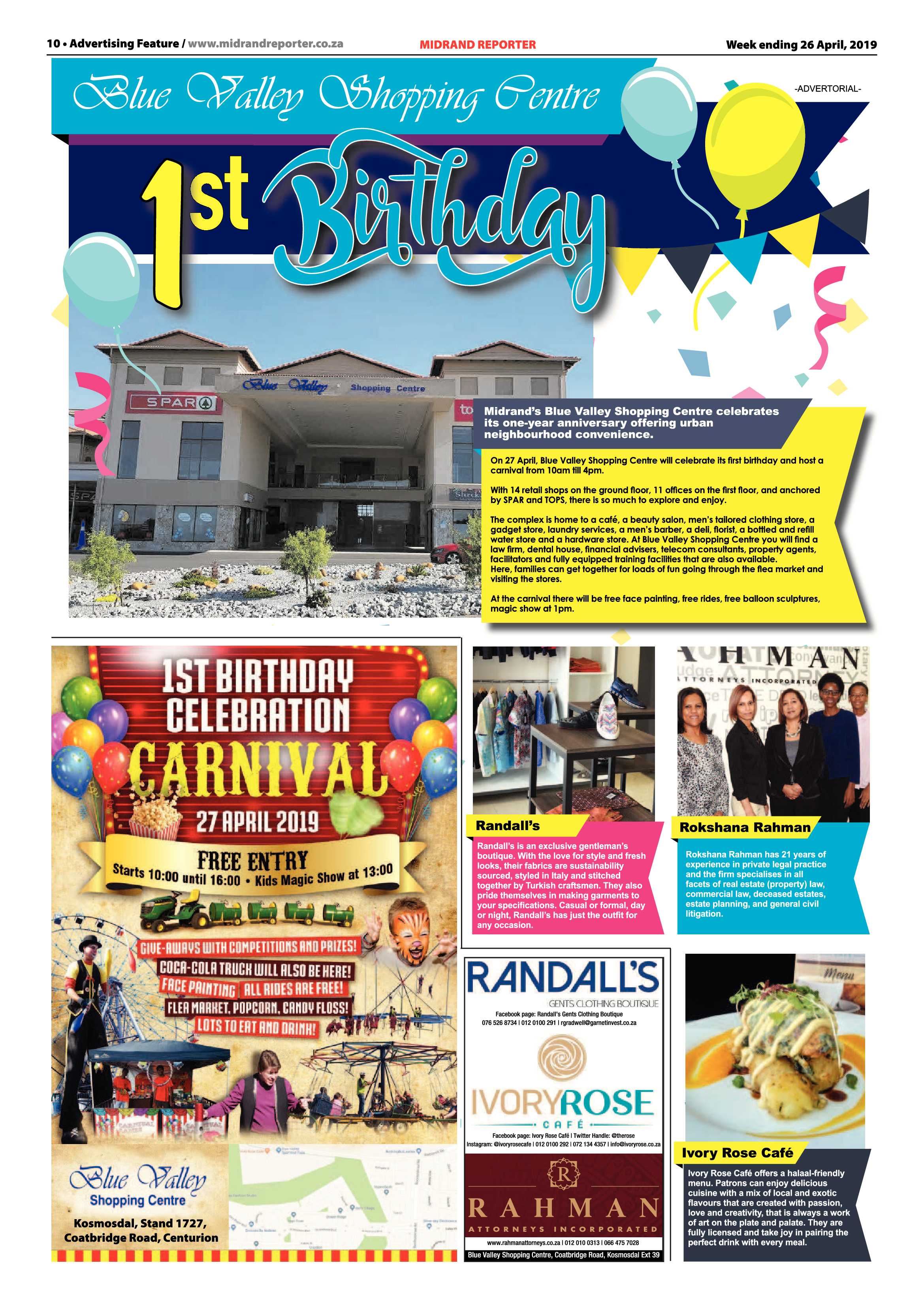 Midrand Reporter 26 April, 2019 page 10