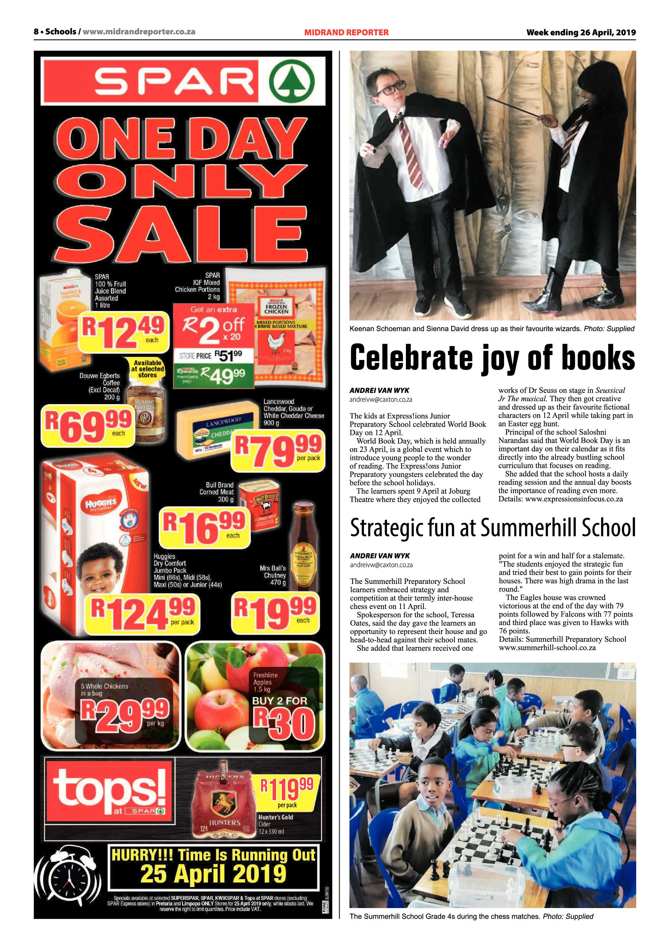 Midrand Reporter 26 April, 2019 page 8