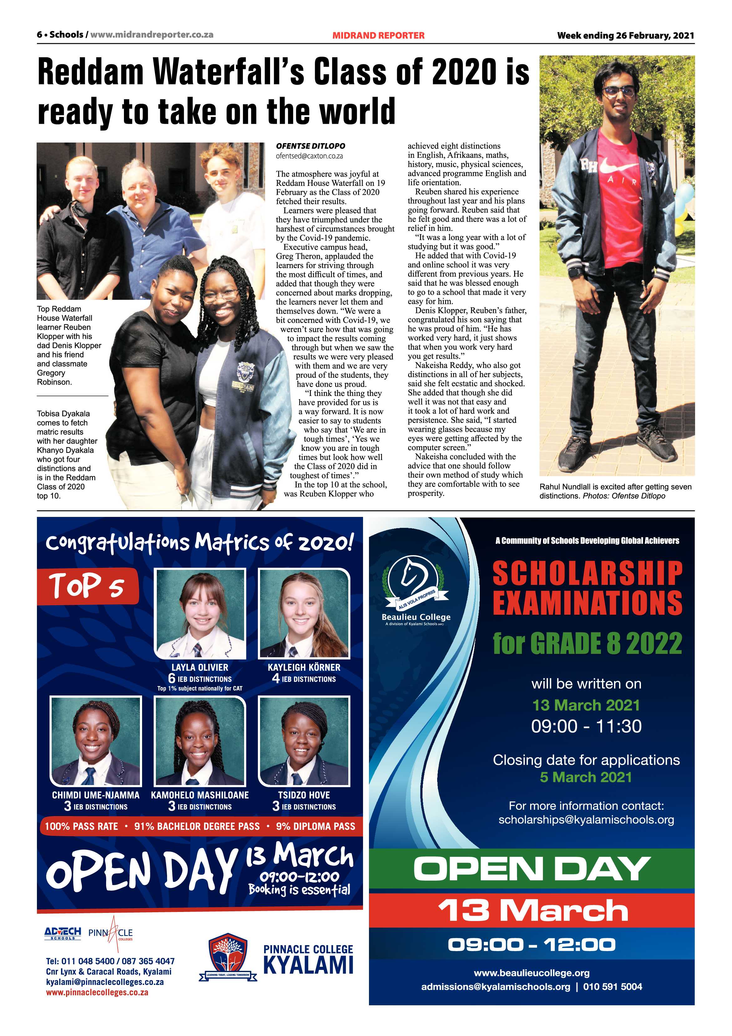 Midrand Reporter 26 February 2021 page 6