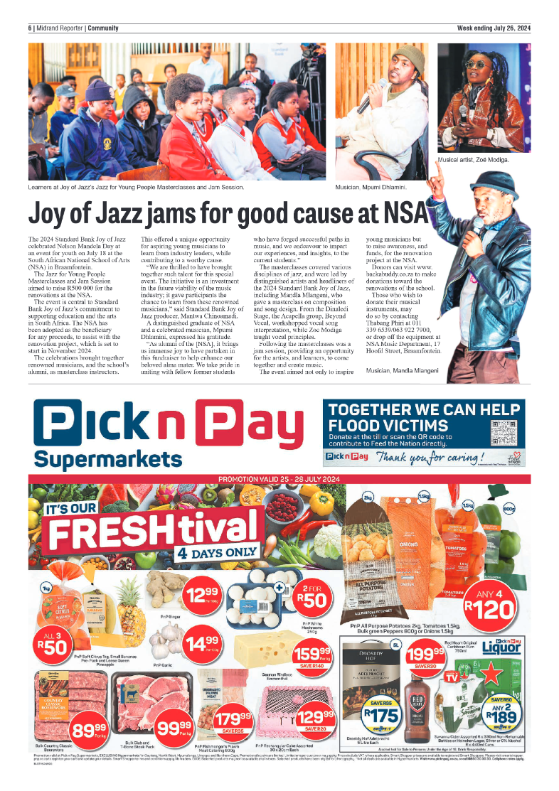Midrand Reporter 26 July 2024 page 6