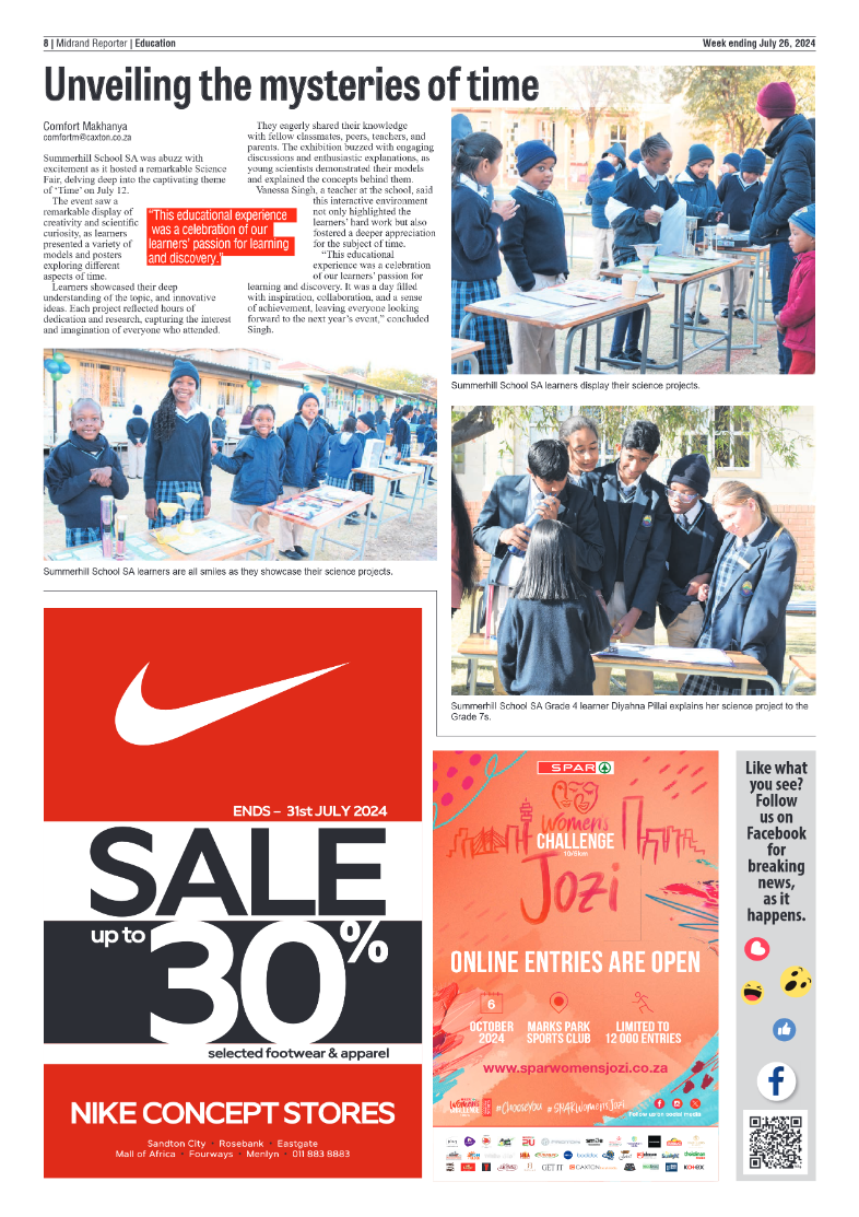 Midrand Reporter 26 July 2024 page 8