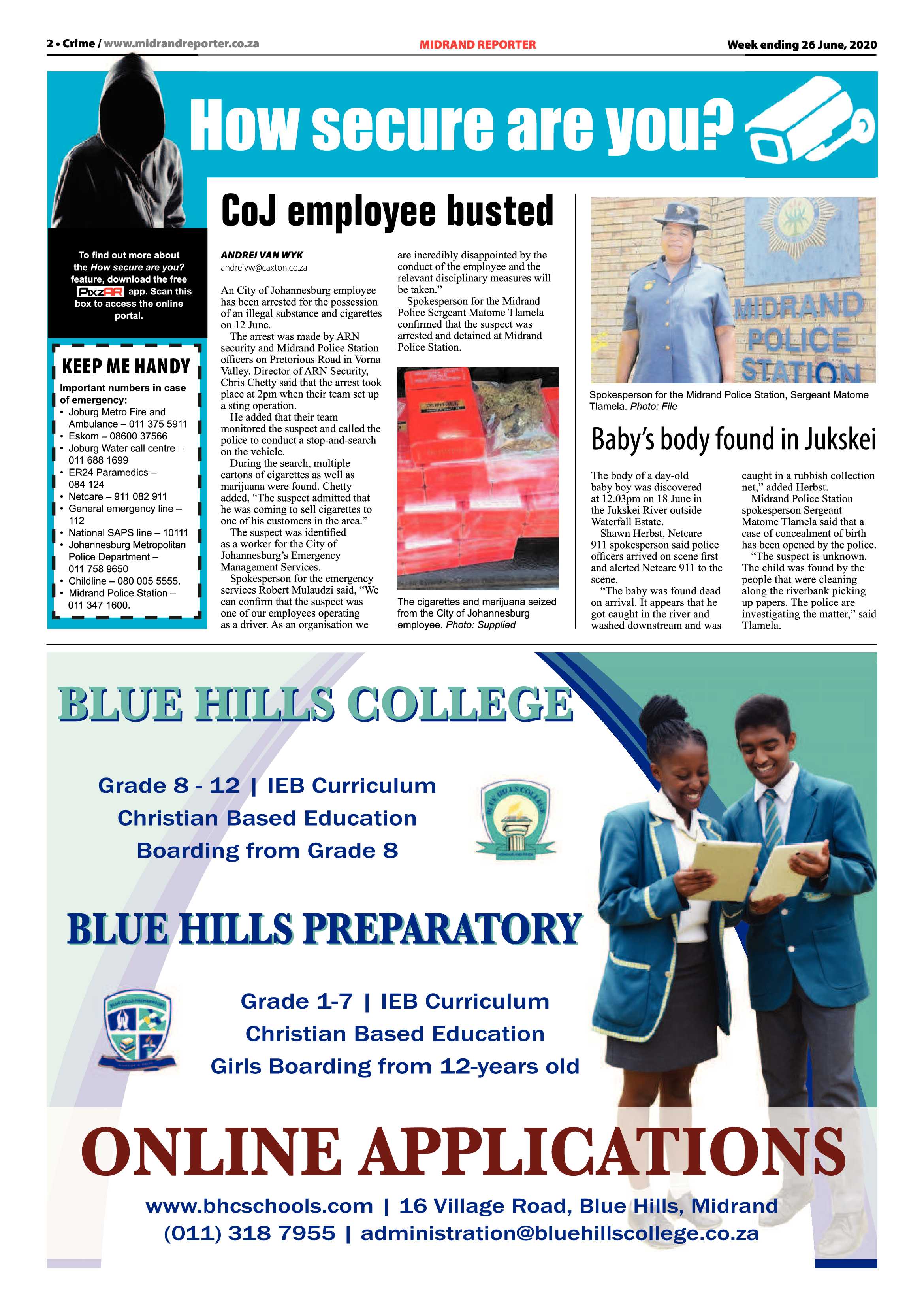 Midrand Reporter 26 June 2020 page 2
