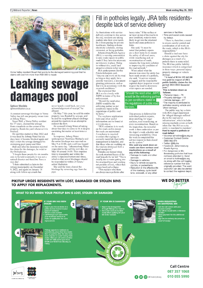 Midrand Reporter 26 May 2023 page 2