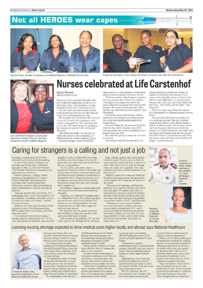 Midrand Reporter 26 May 2023 page 6
