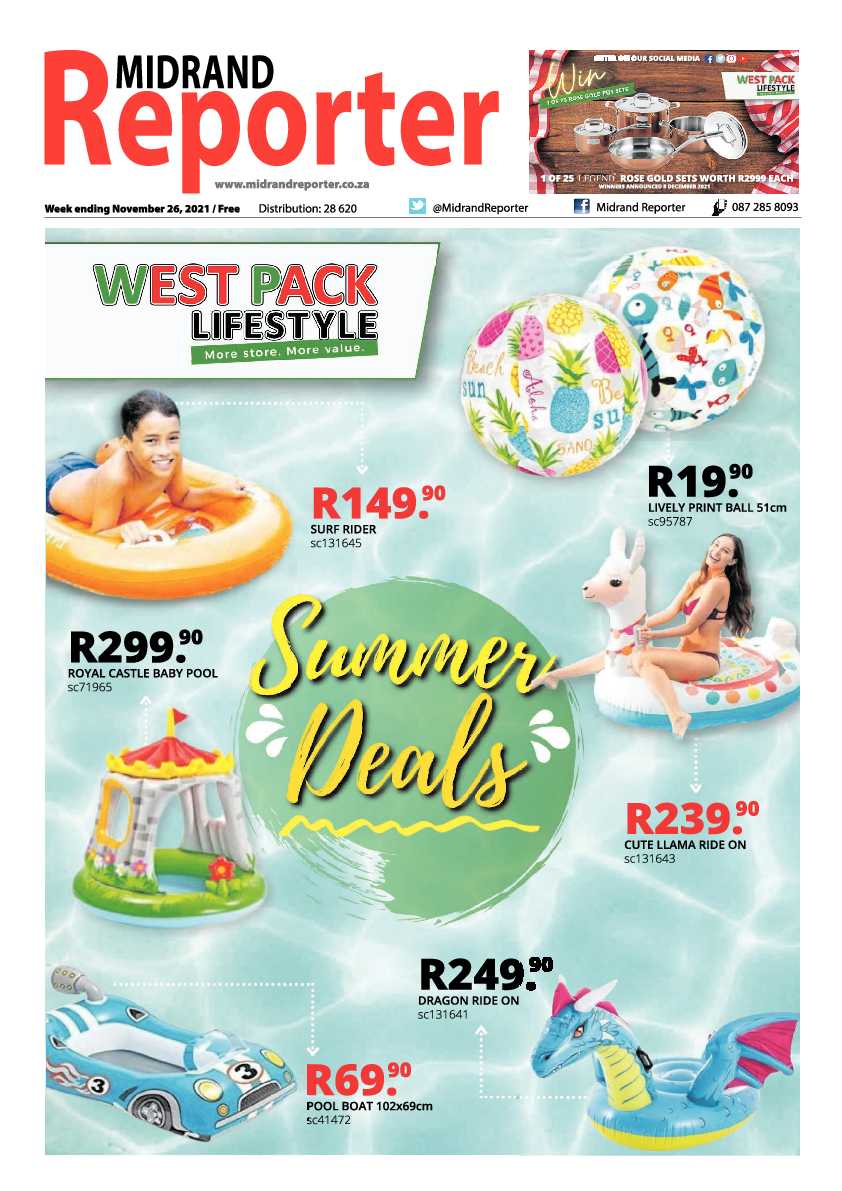 Midrand Reporter 26 November 2021 page 1