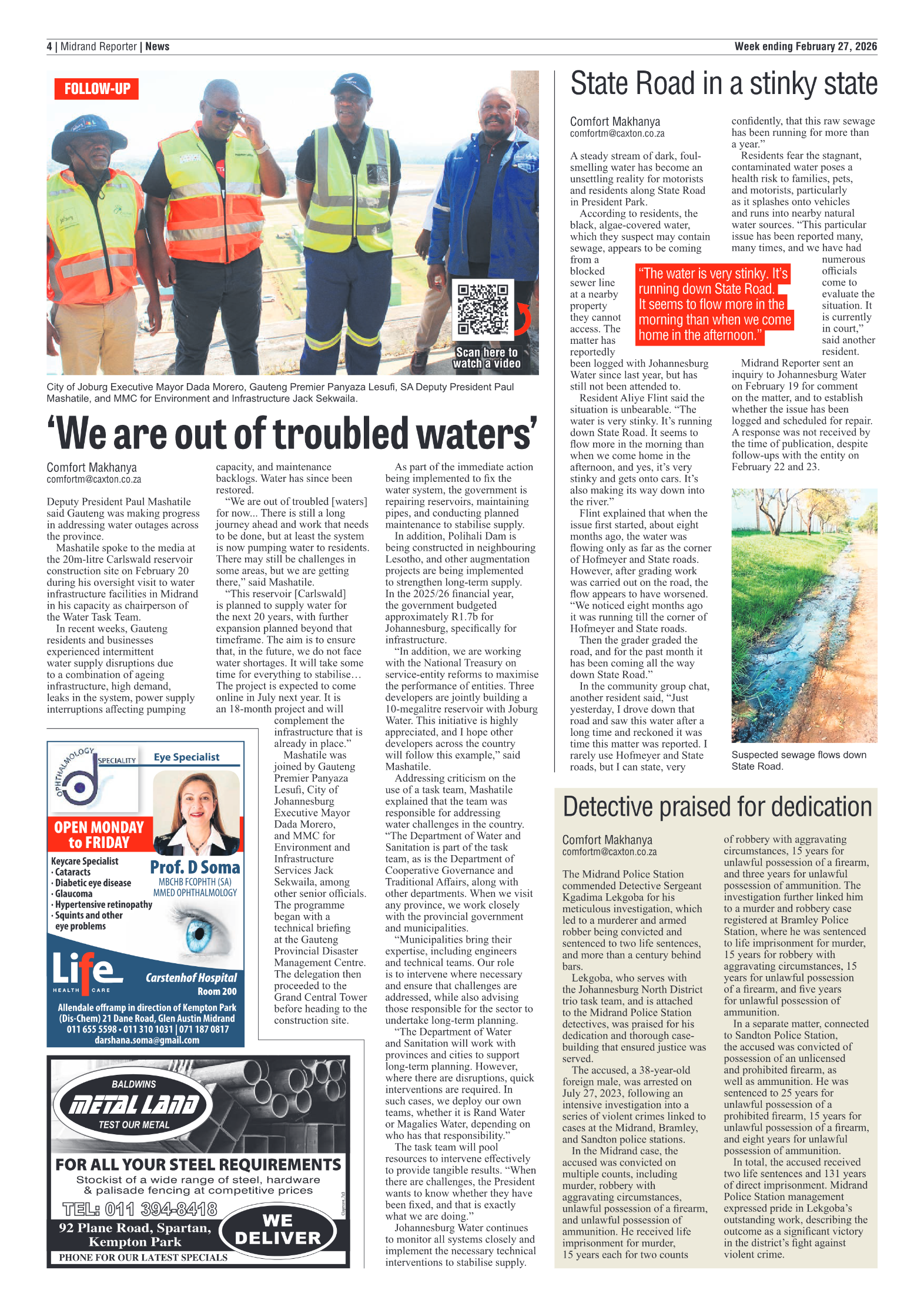 Midrand Reporter 27 February 2026 page 4