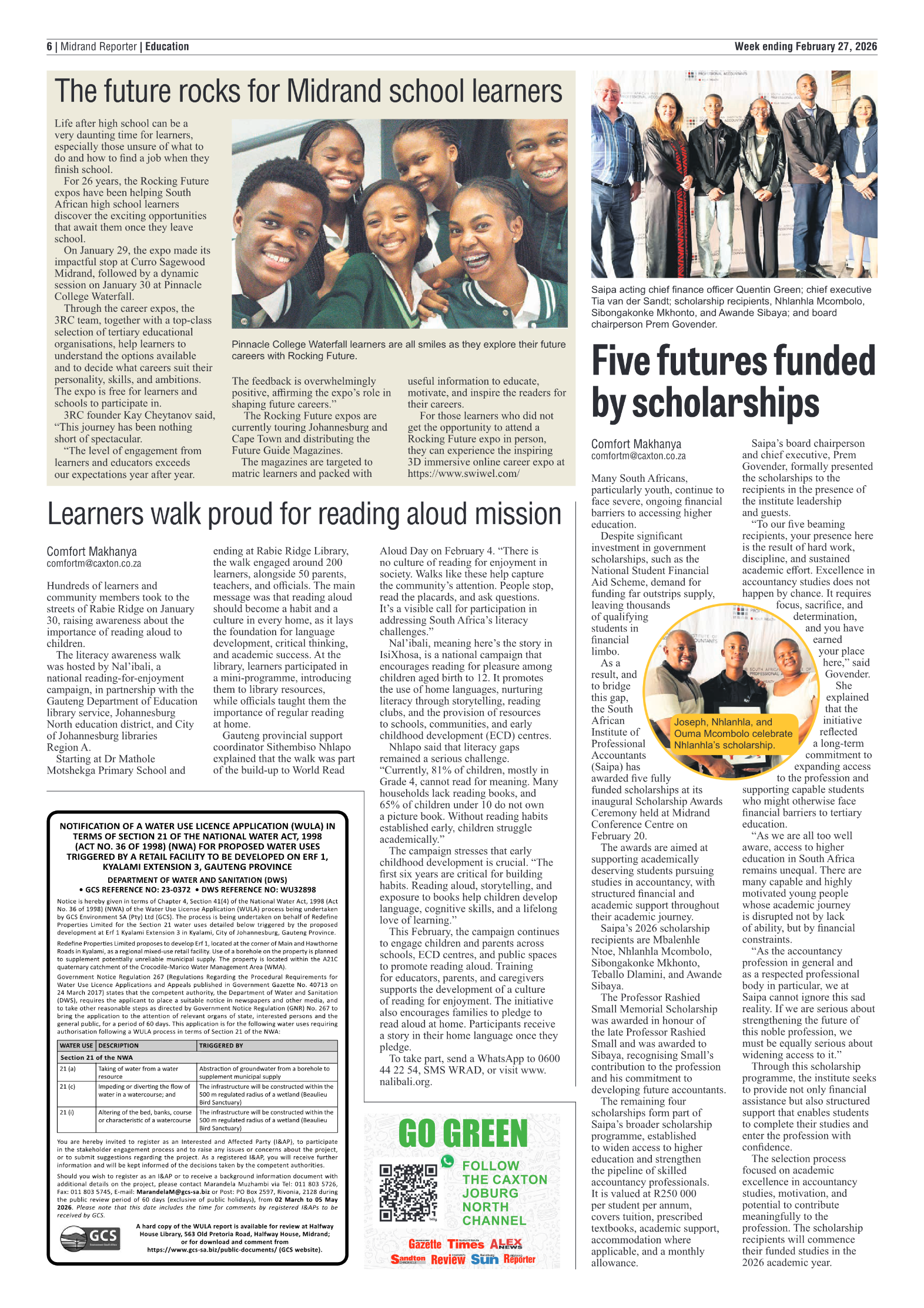Midrand Reporter 27 February 2026 page 6
