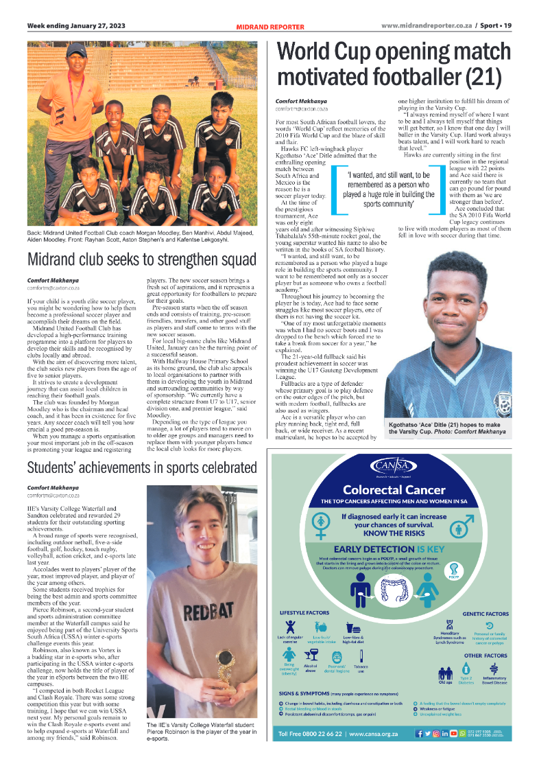 Midrand Reporter 27 Jan 2023 page 19