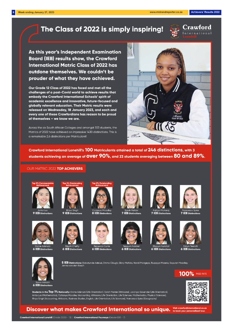 Midrand Reporter 27 Jan 2023 page 8