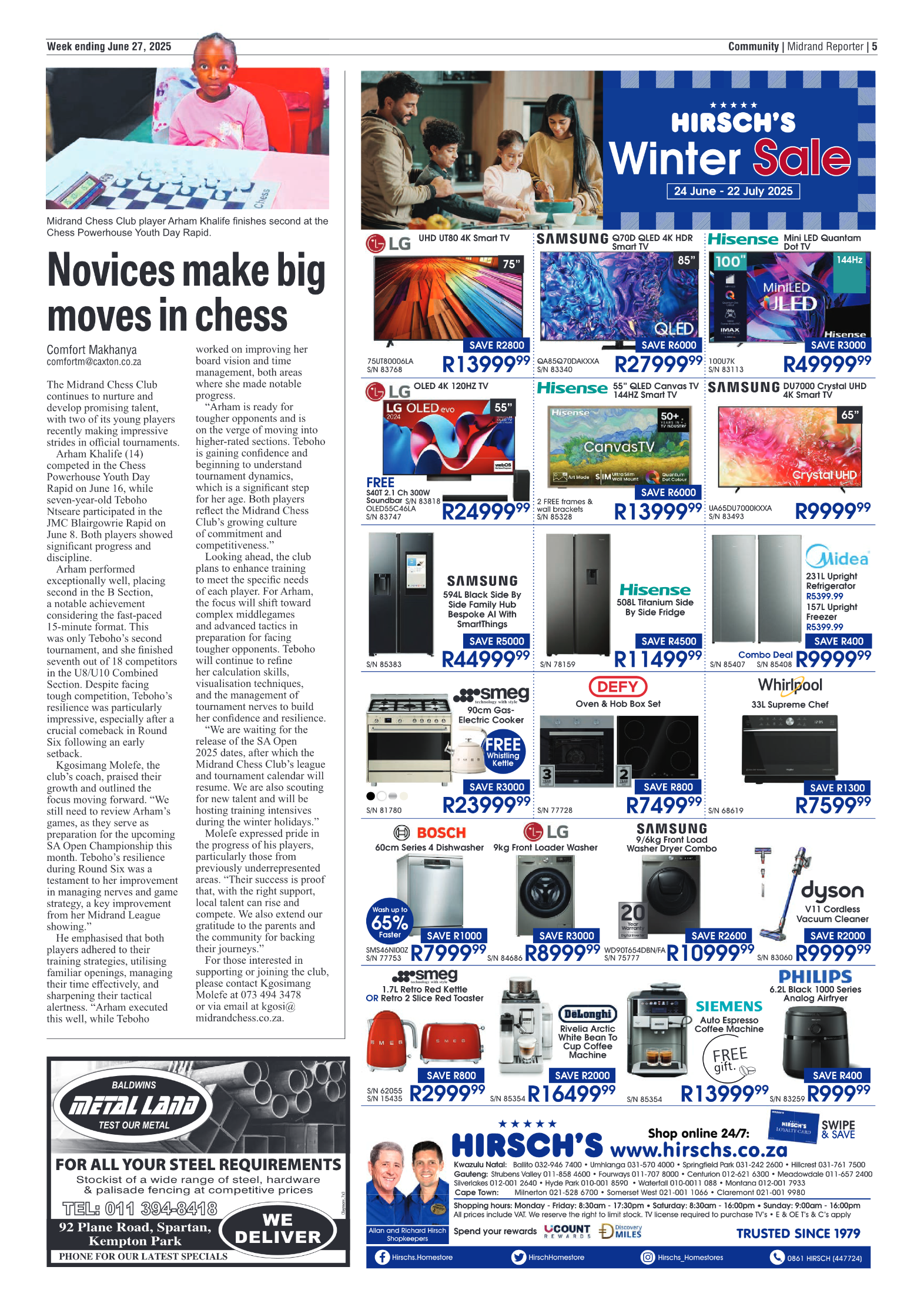 Midrand Reporter 27 June 2025 page 5