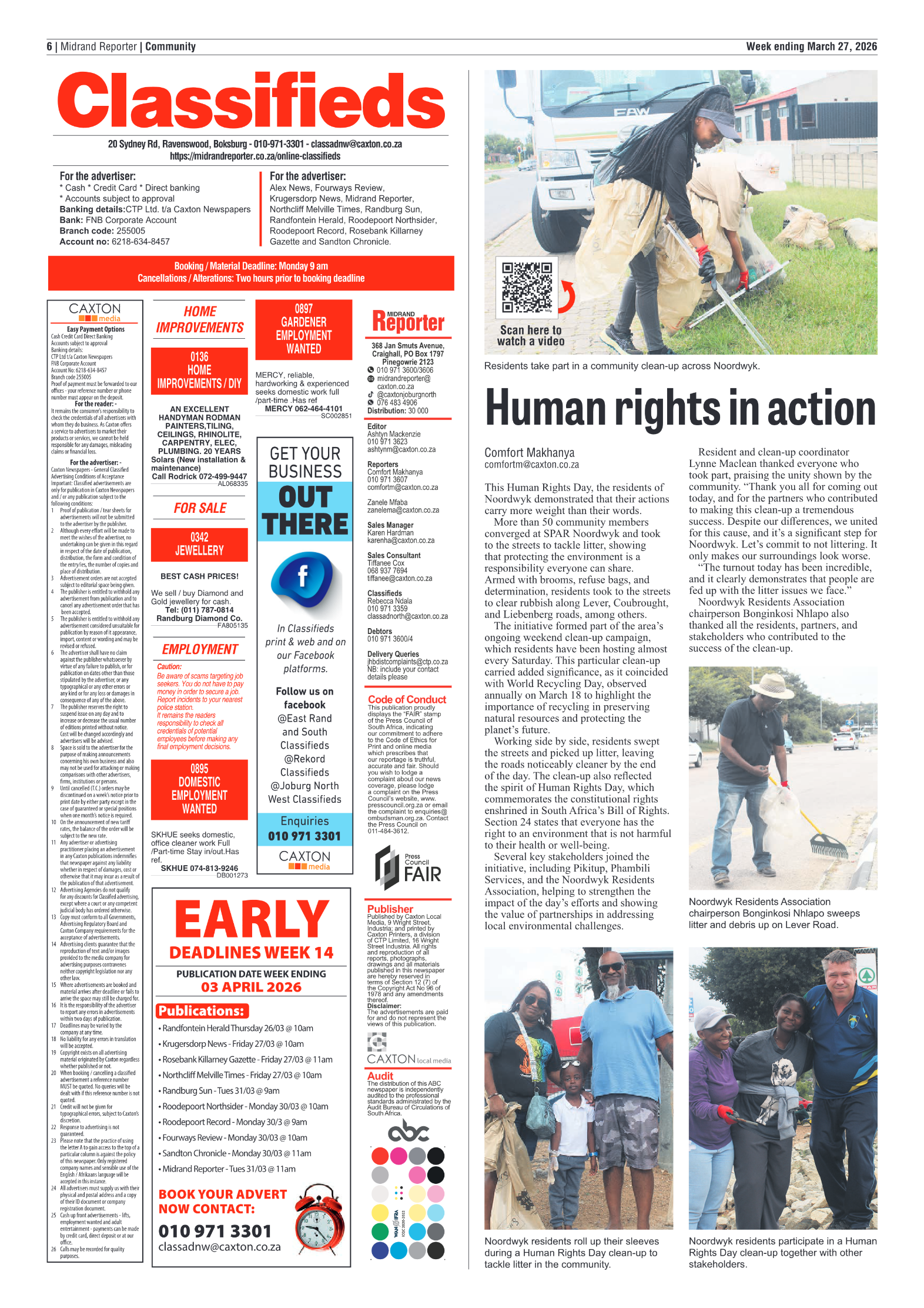 Midrand Reporter 27 March 2026 page 6