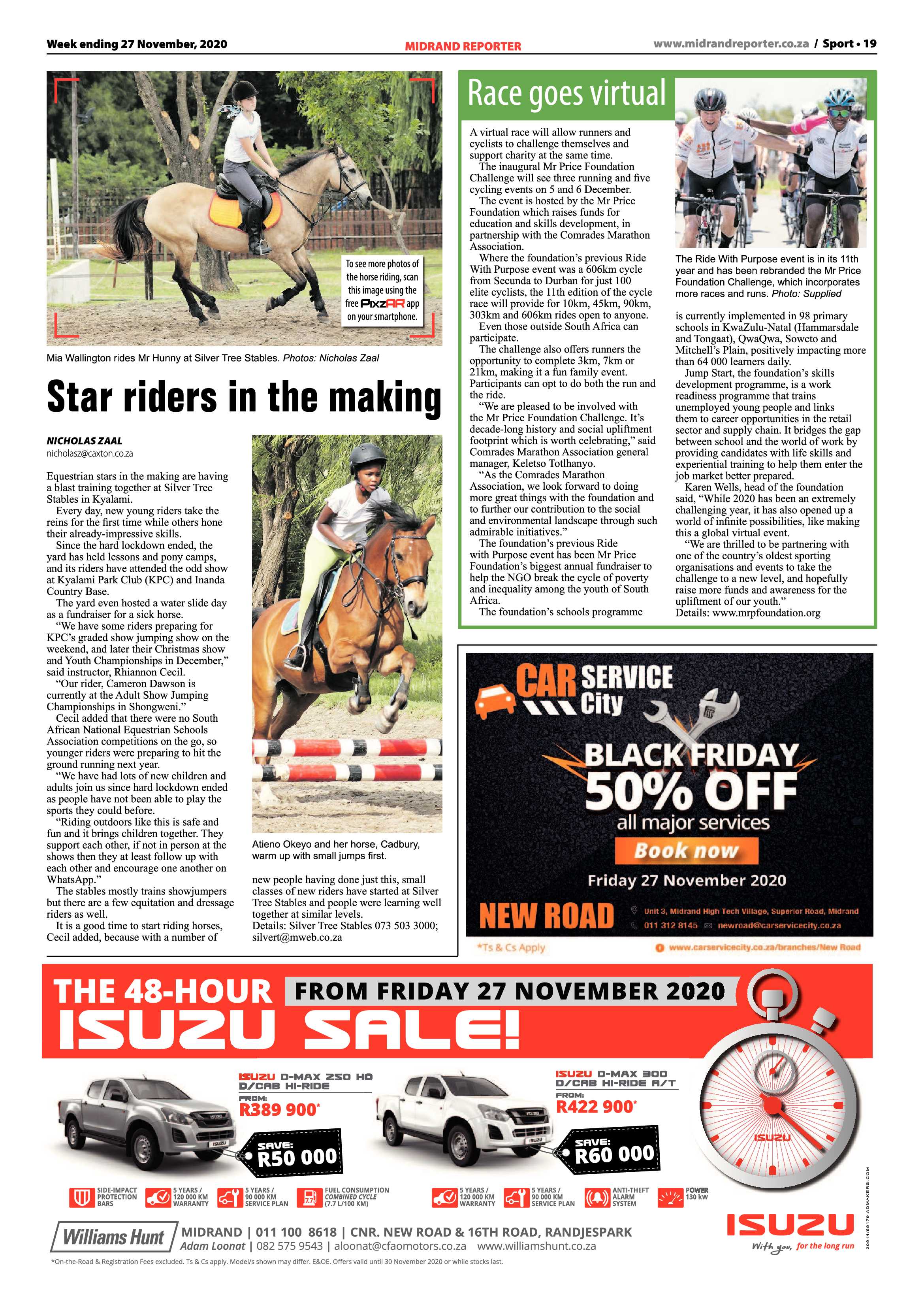 Midrand Reporter 27 November 2020 page 19