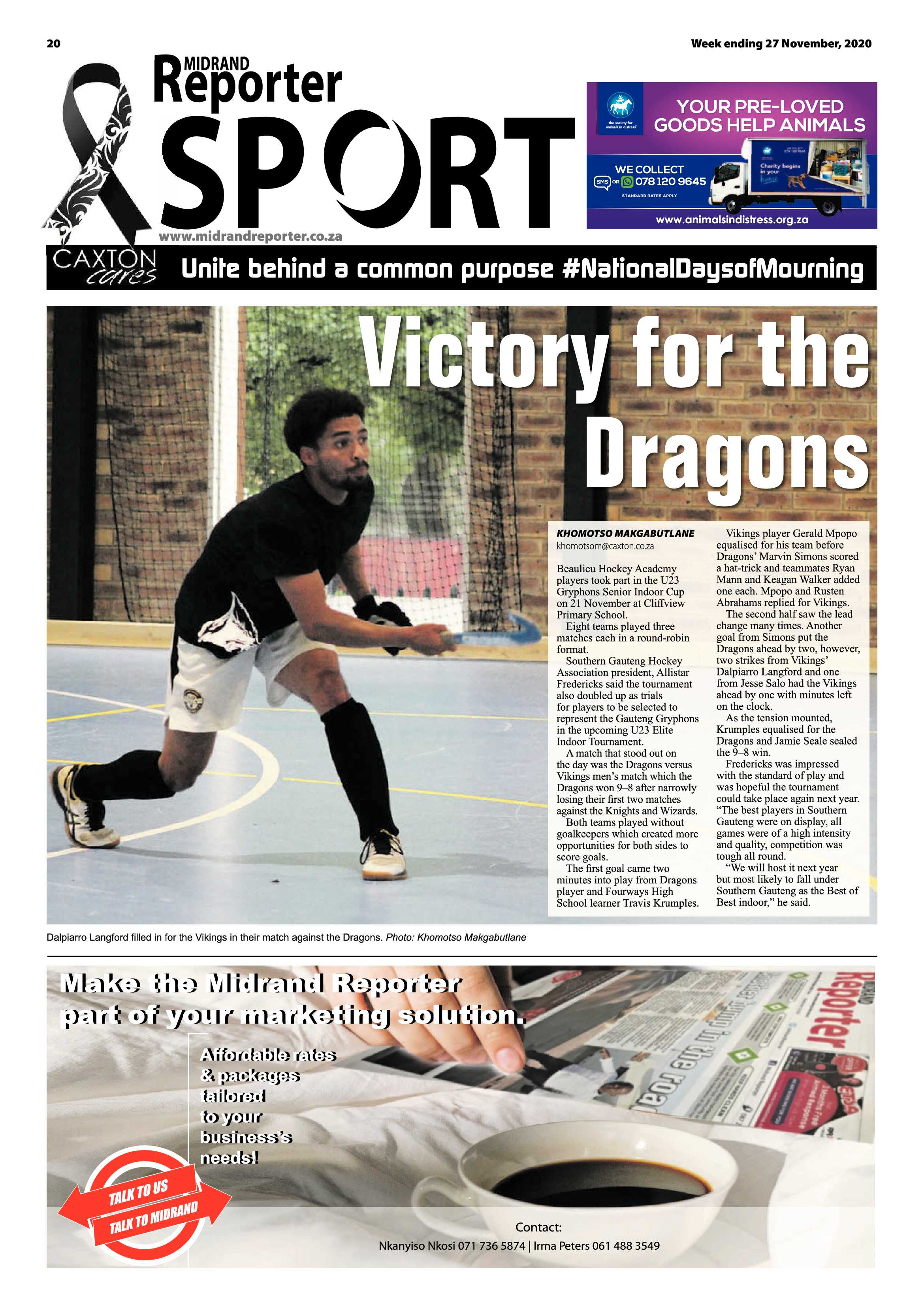 Midrand Reporter 27 November 2020 page 20