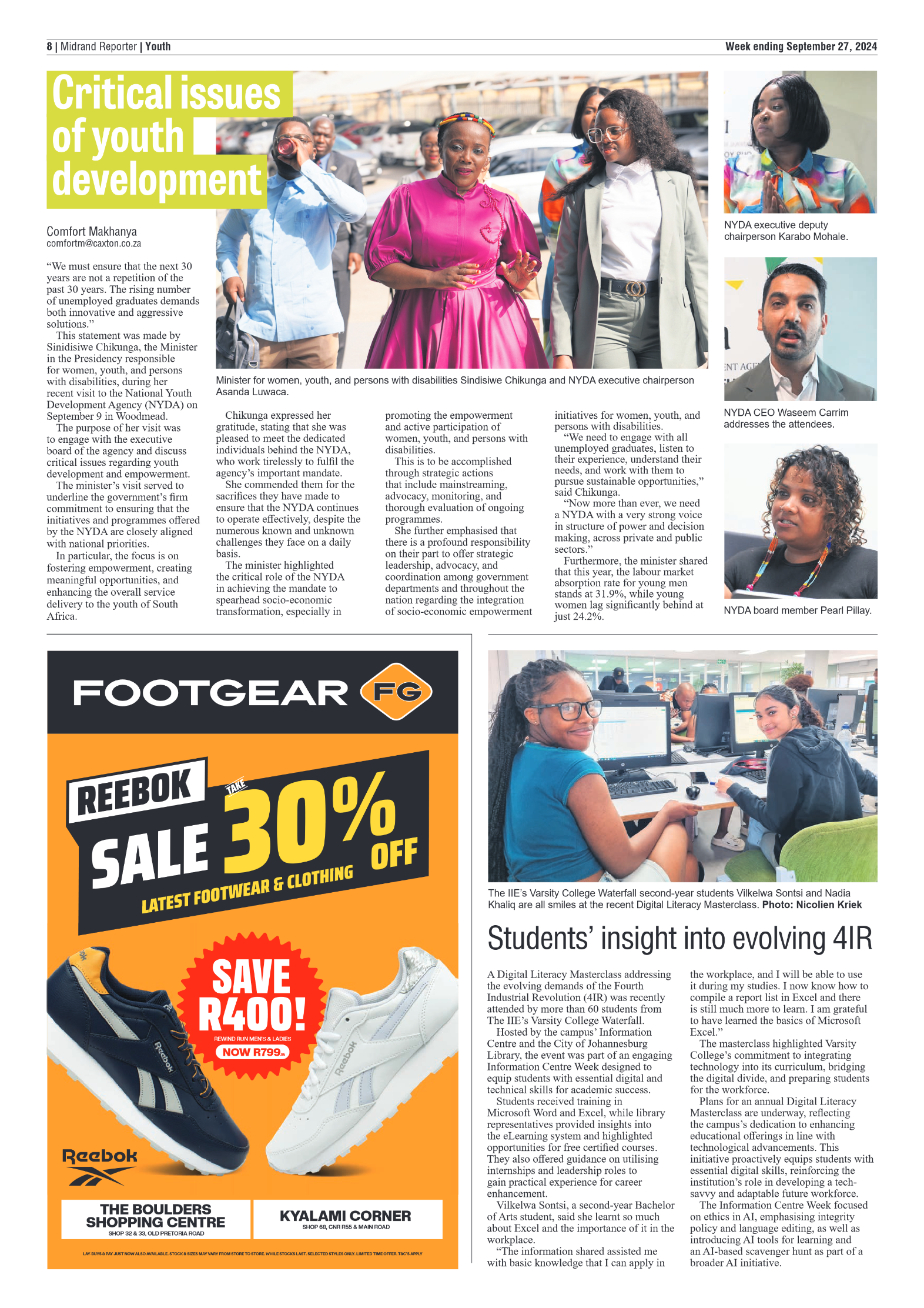 Midrand Reporter 27 September 2024 page 8