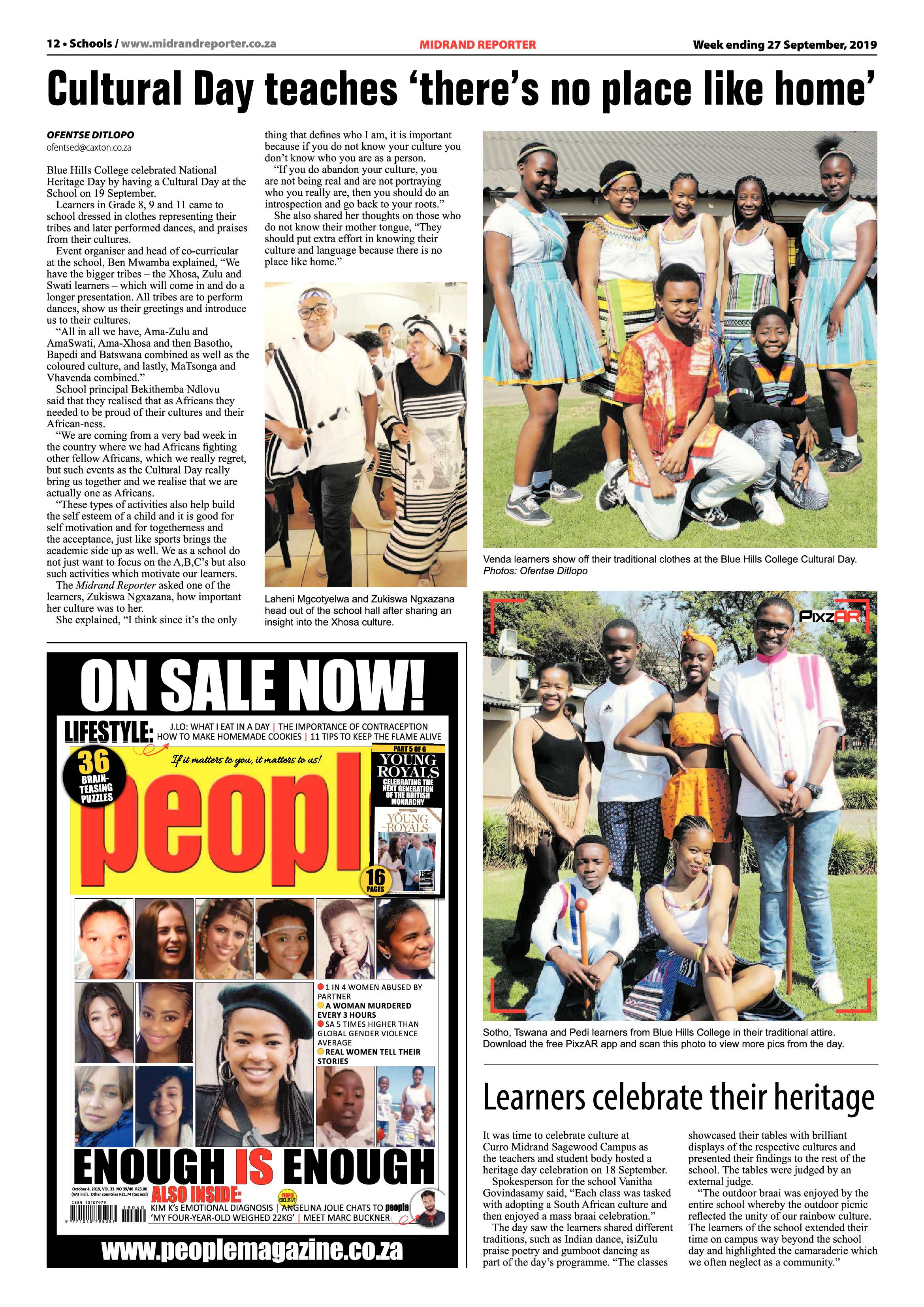 Midrand Reporter 27 September, 2019 page 11