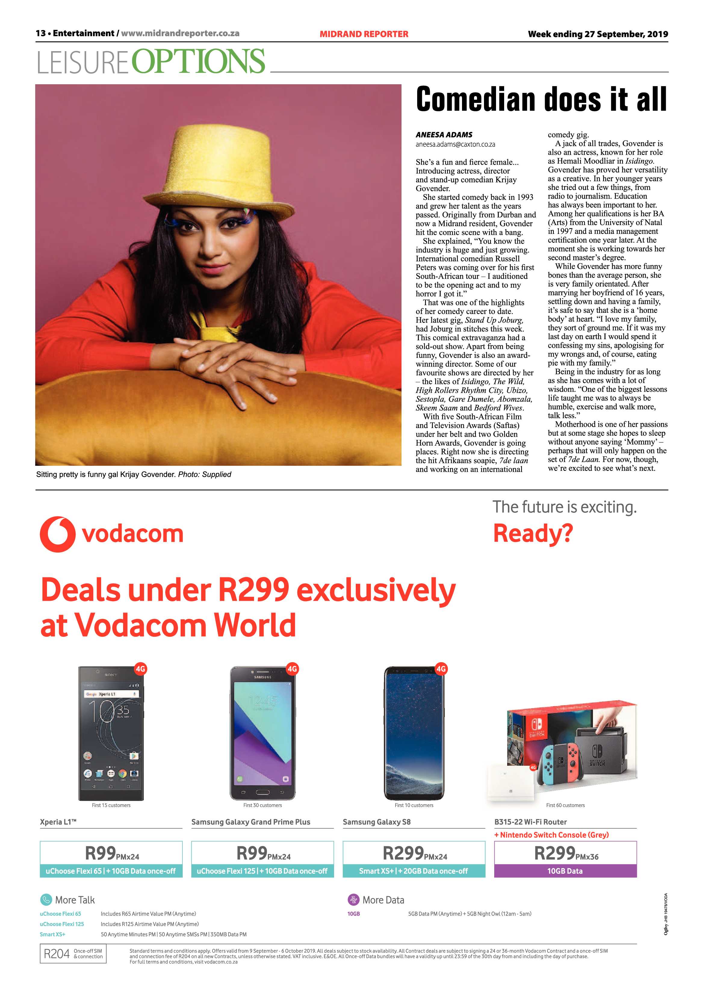 Midrand Reporter 27 September, 2019 page 12