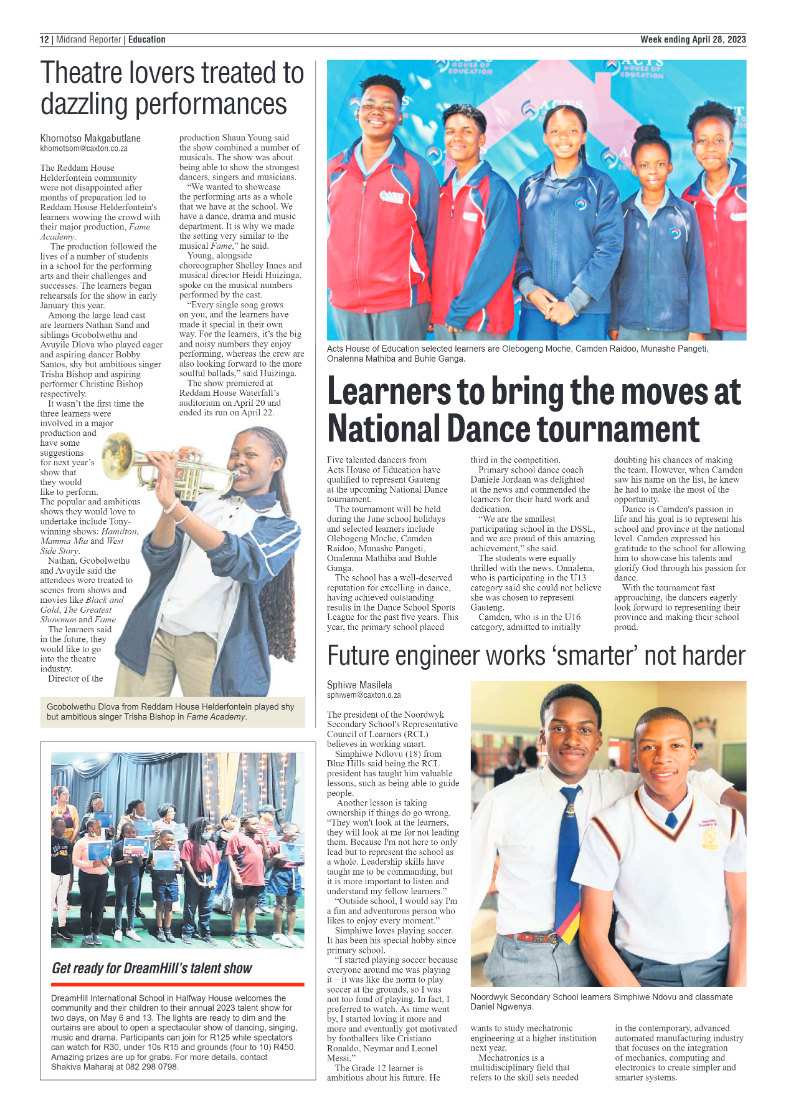 Midrand Reporter 28 April 2023 page 12
