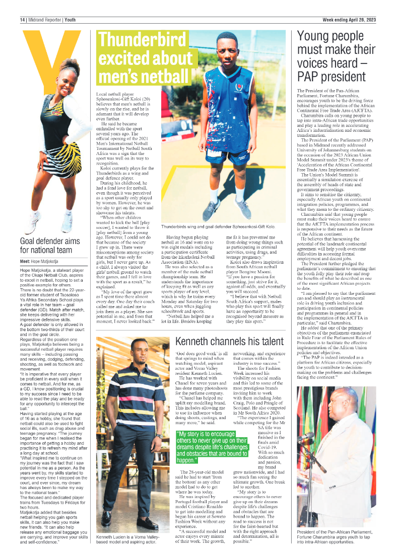 Midrand Reporter 28 April 2023 page 14