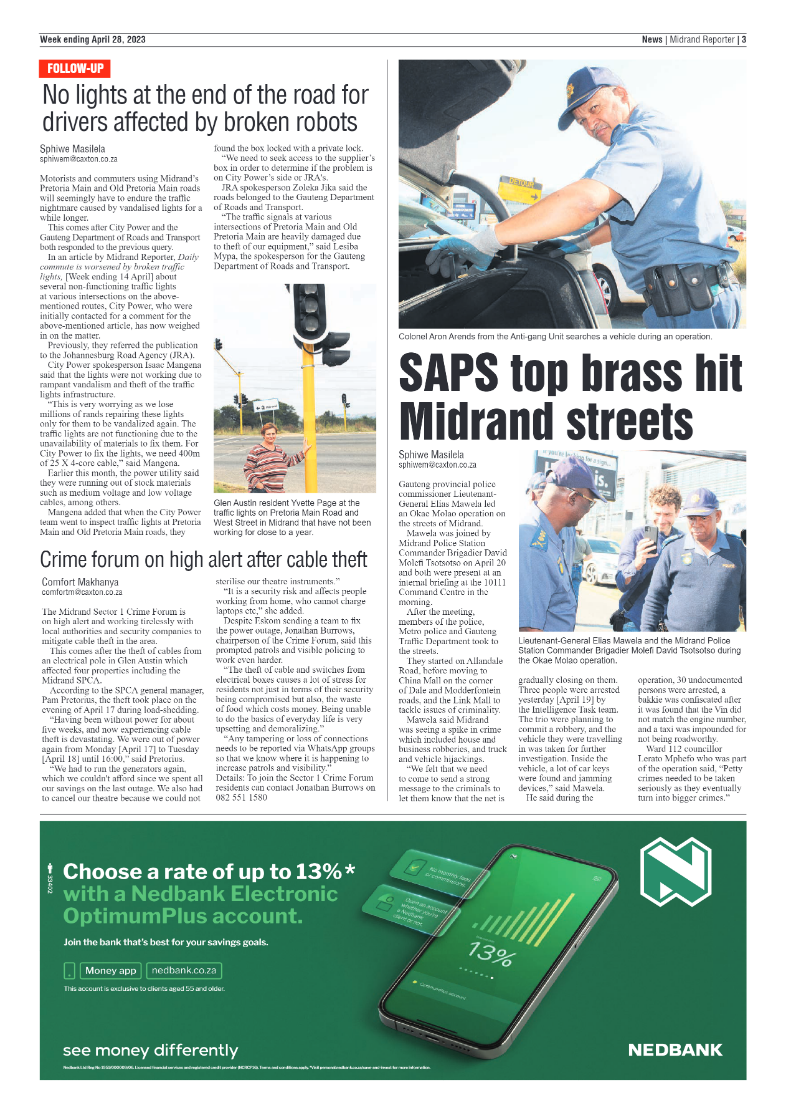 Midrand Reporter 28 April 2023 page 3