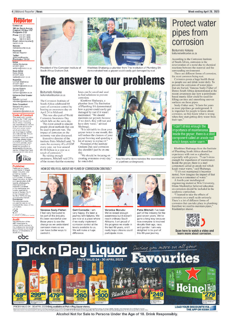 Midrand Reporter 28 April 2023 page 4