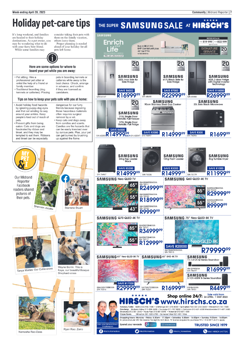 Midrand Reporter 28 April 2023 page 7