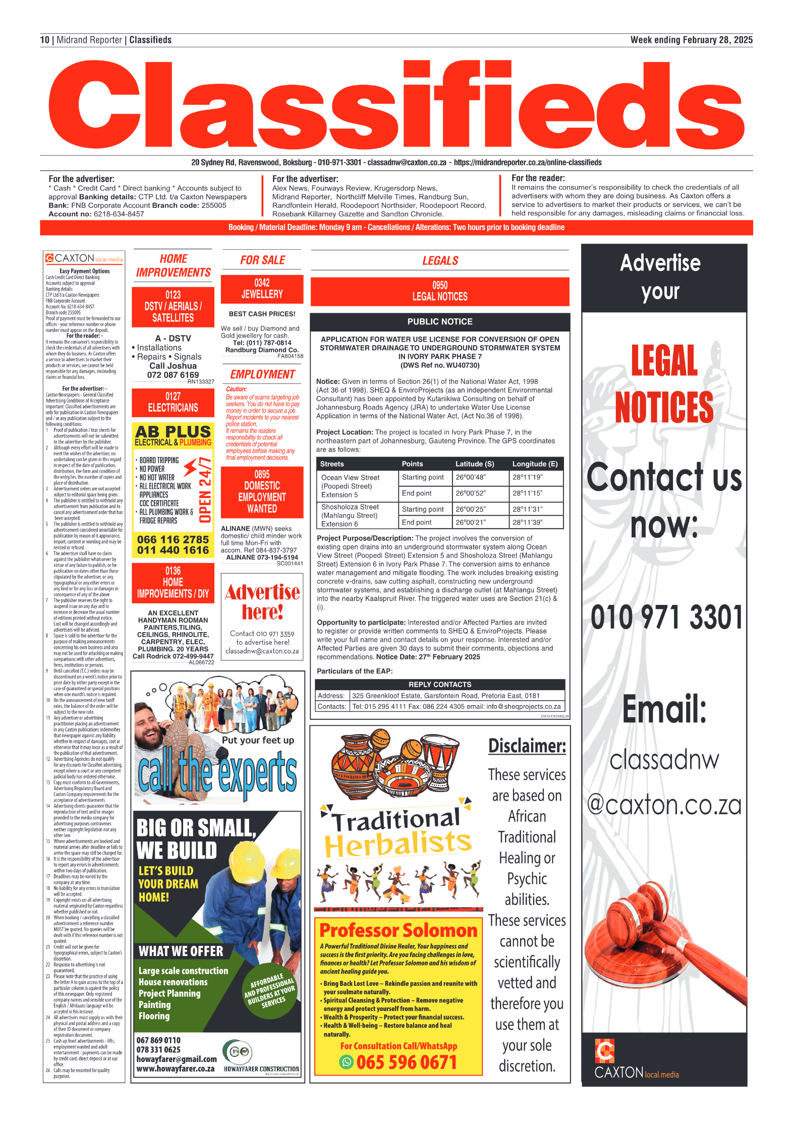 Midrand Reporter 28 February 2025 page 10