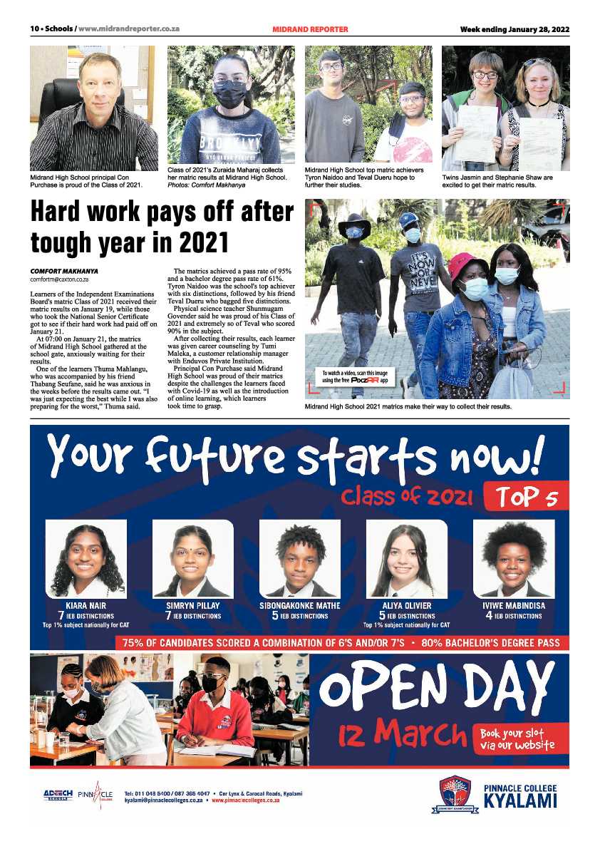 Midrand Reporter 28 January 2022 page 10