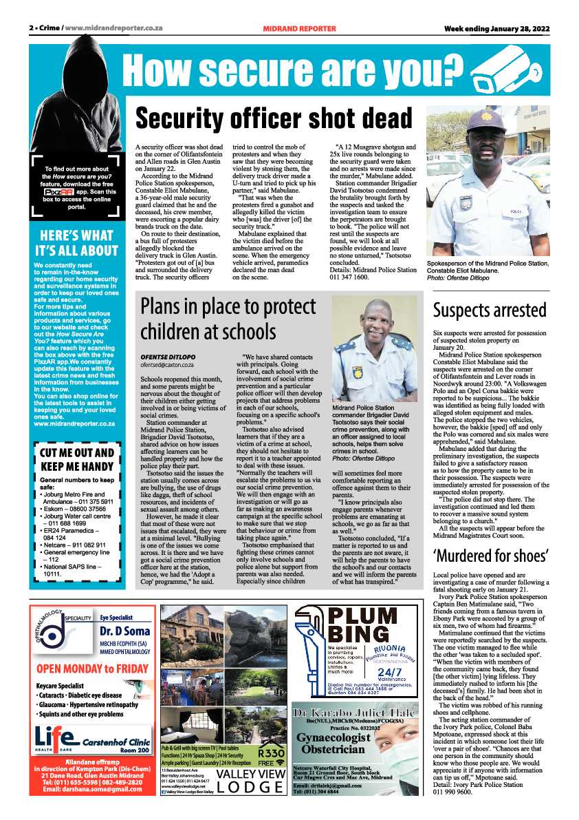 Midrand Reporter 28 January 2022 page 2