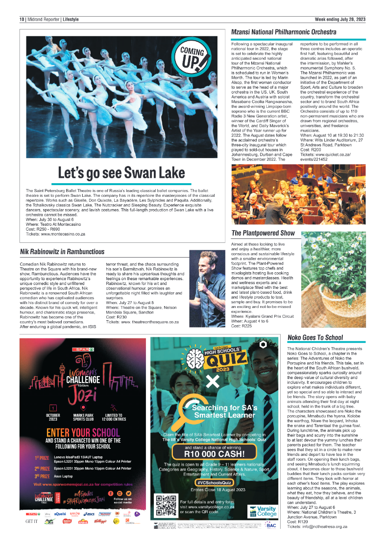 Midrand Reporter 28 July 2023 page 10