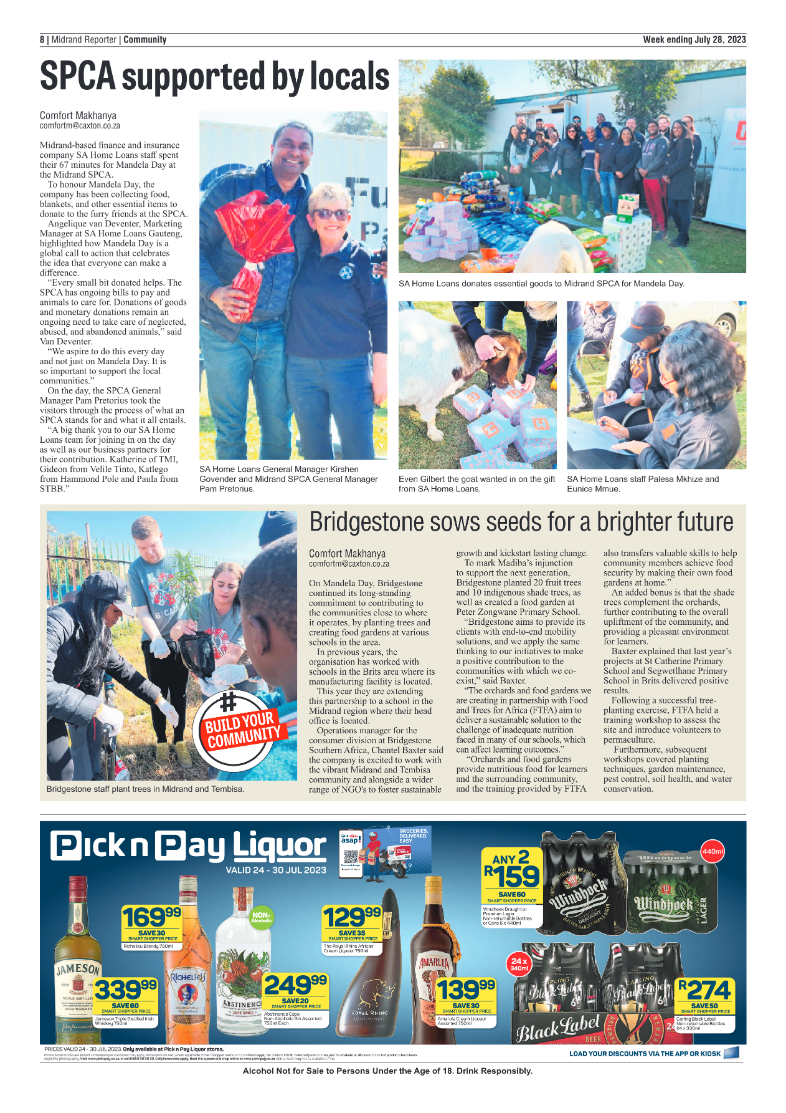 Midrand Reporter 28 July 2023 page 8