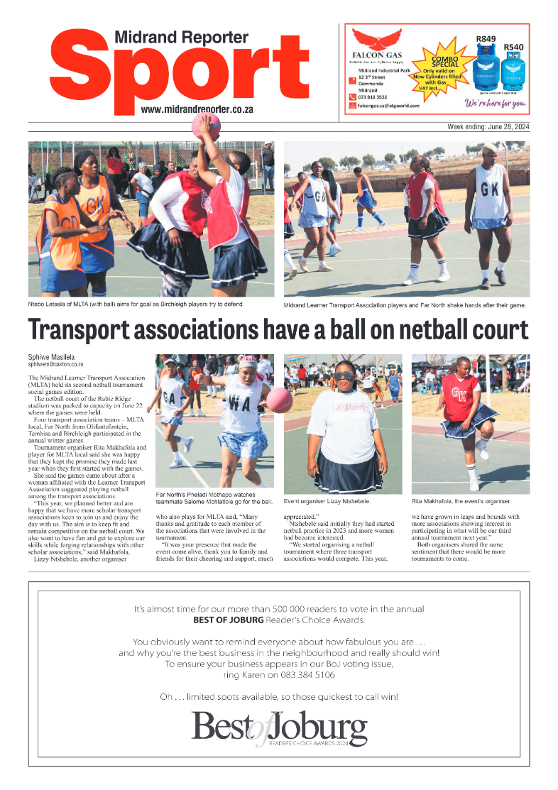 Midrand Reporter 28 June 2024 page 12