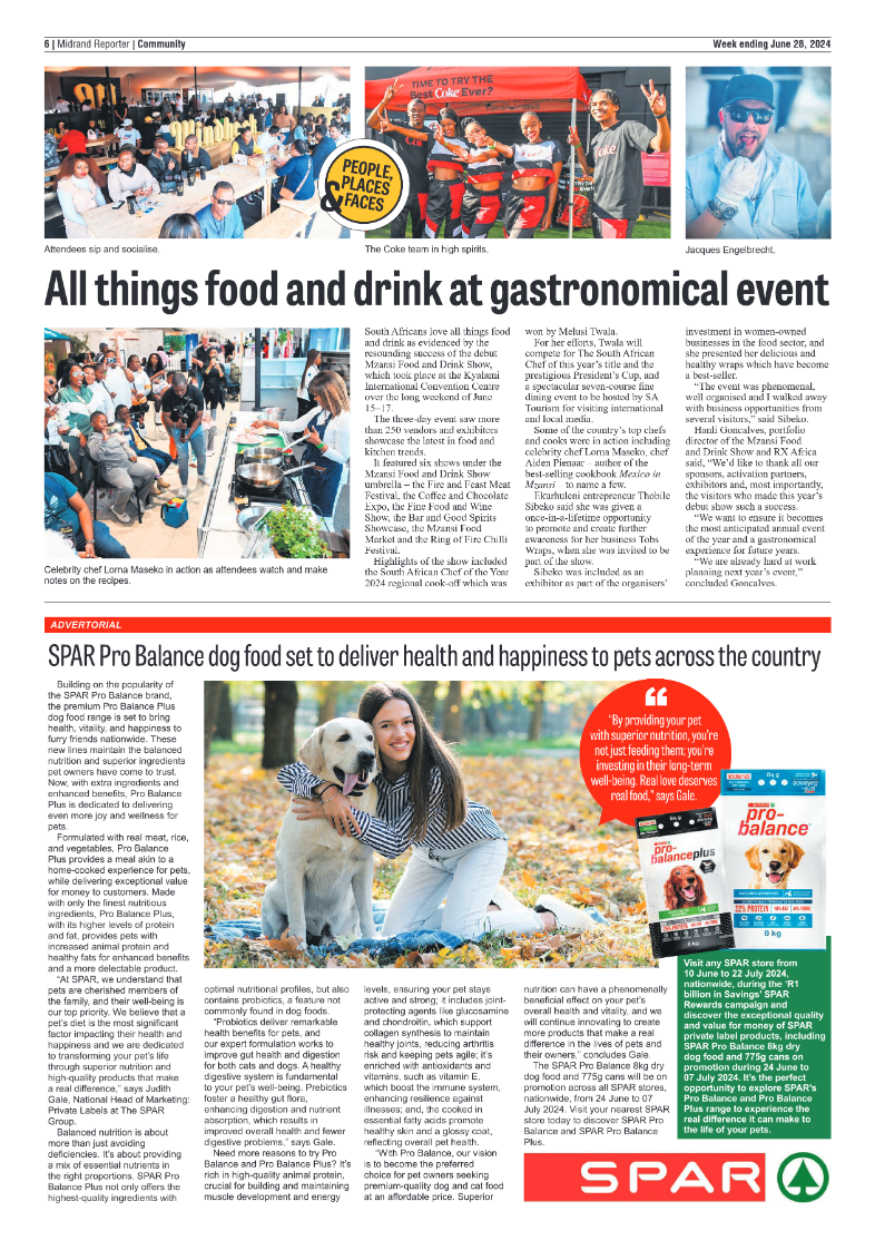 Midrand Reporter 28 June 2024 page 6