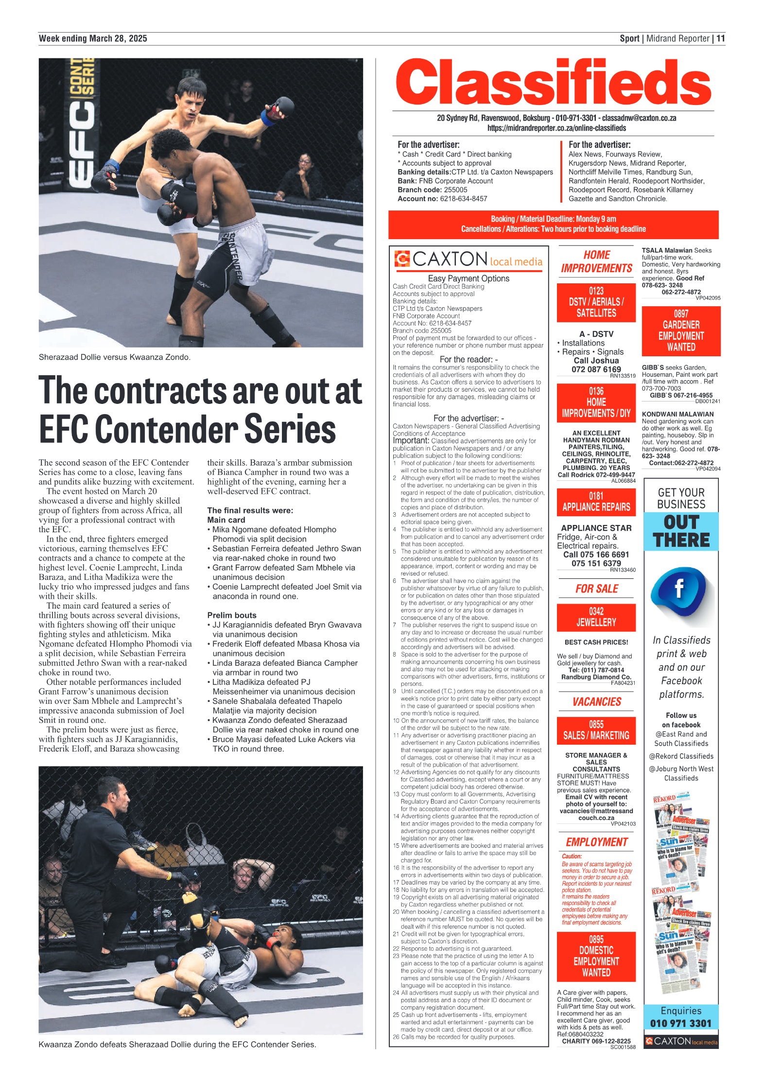 Midrand Reporter 28 March 2025 page 11