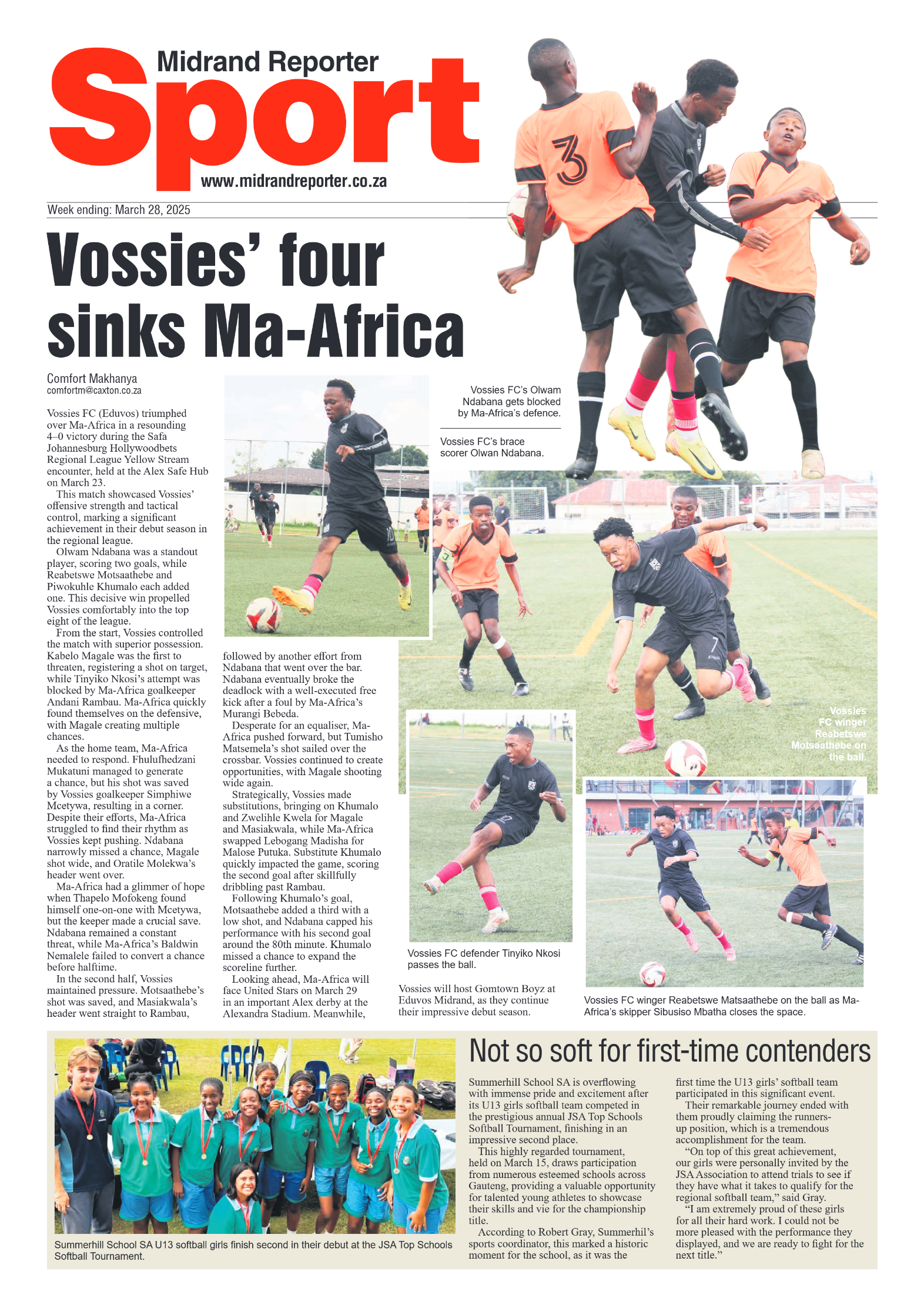 Midrand Reporter 28 March 2025 page 12