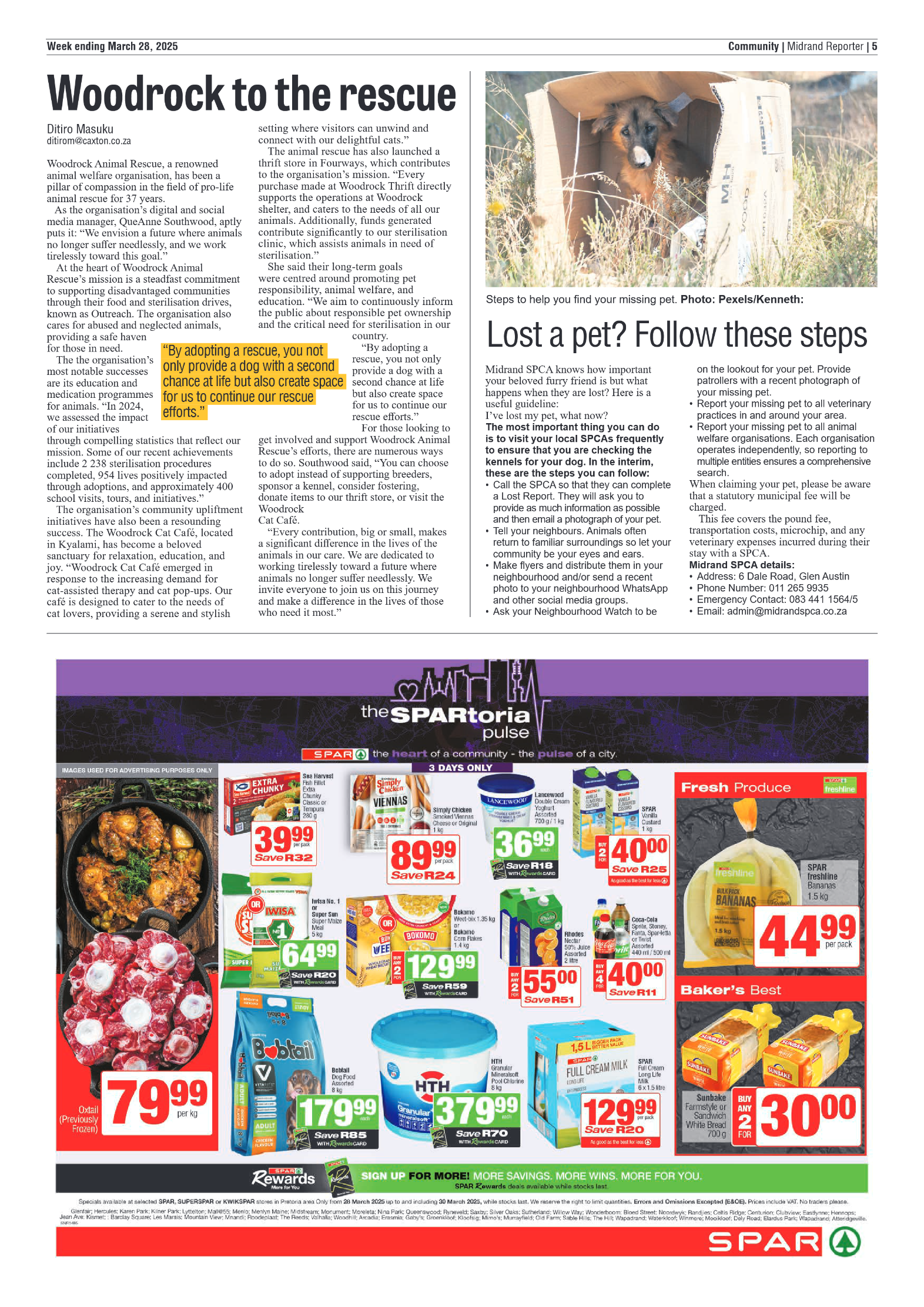 Midrand Reporter 28 March 2025 page 5