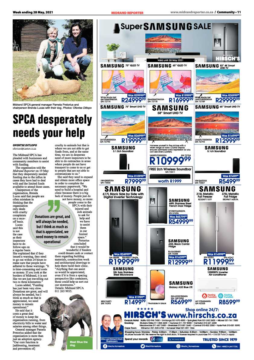 Midrand Reporter 28 May 2021 page 11