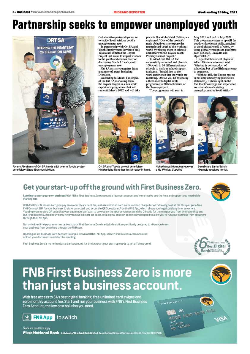 Midrand Reporter 28 May 2021 page 6