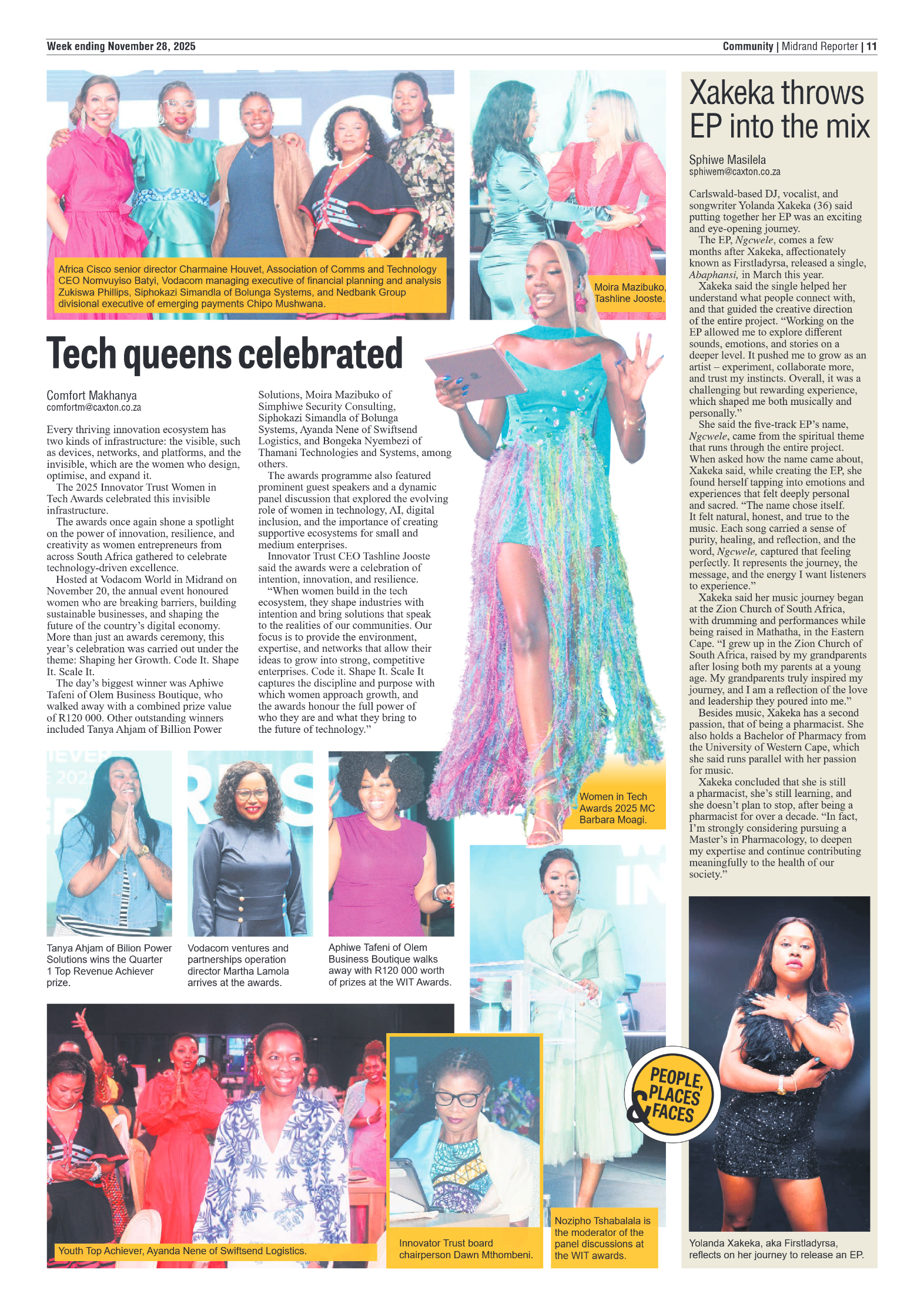 Midrand Reporter 28 November 2025 page 13