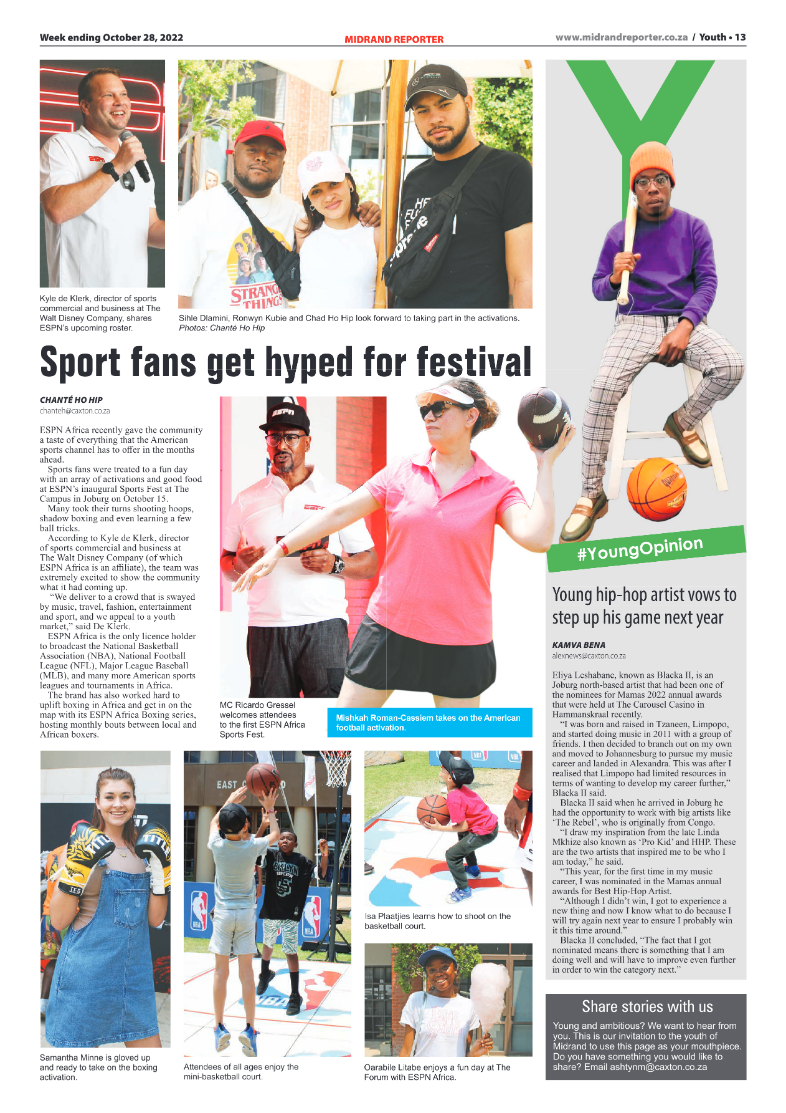 Midrand Reporter 28 October 2022 page 13
