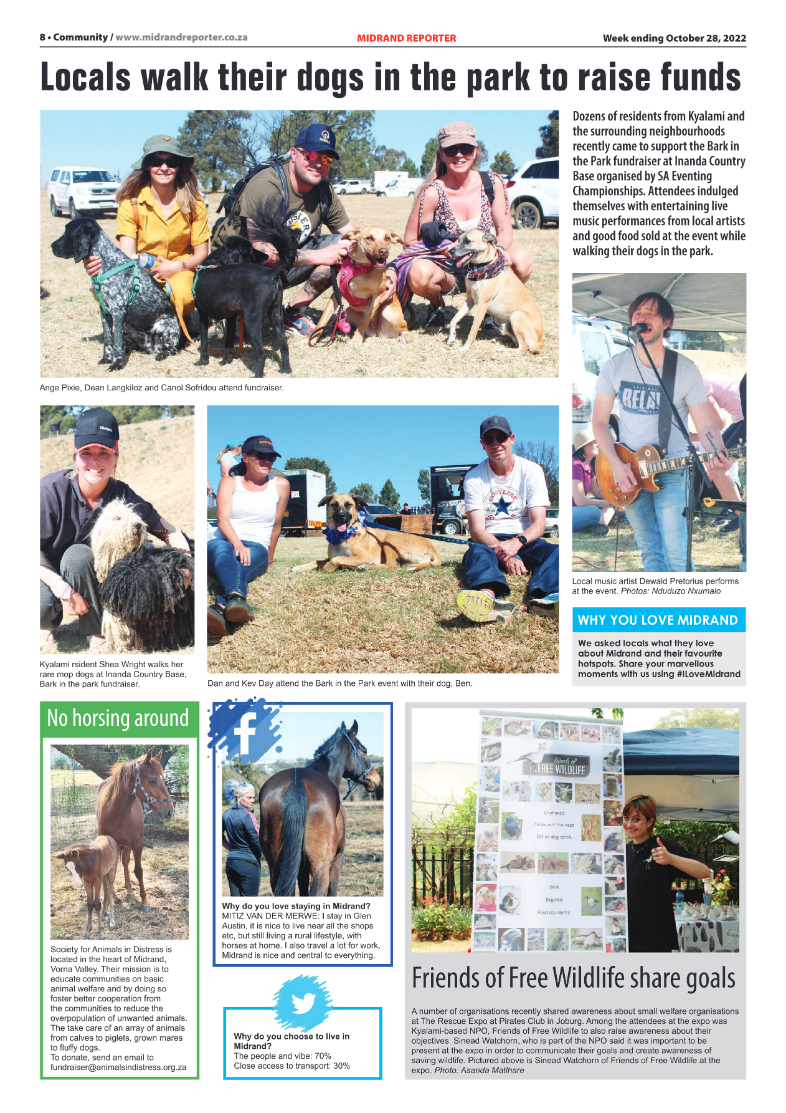 Midrand Reporter 28 October 2022 page 8